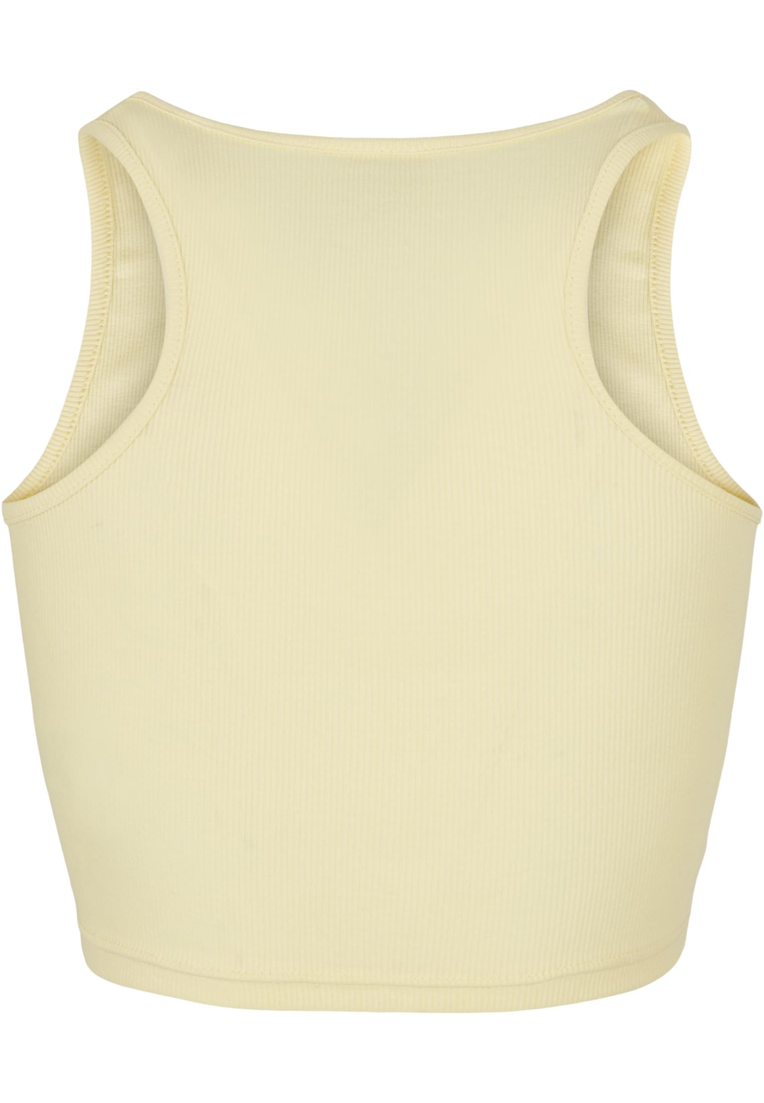 レディース クロップド リブ トップ ソフトイエロー 3XL
 - variant image 6