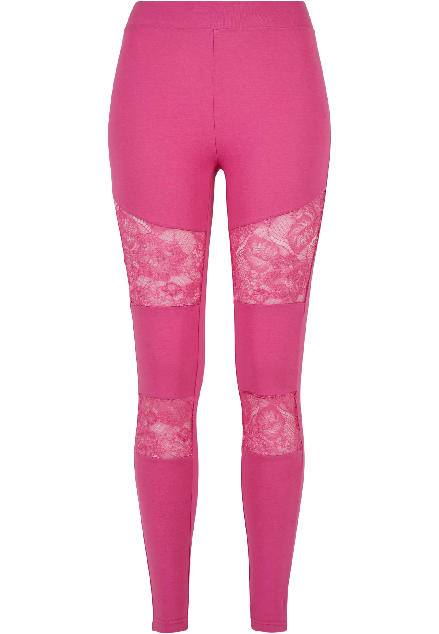 Ladies Laces Inset Leggings brightviolet 3XL - variant image 5