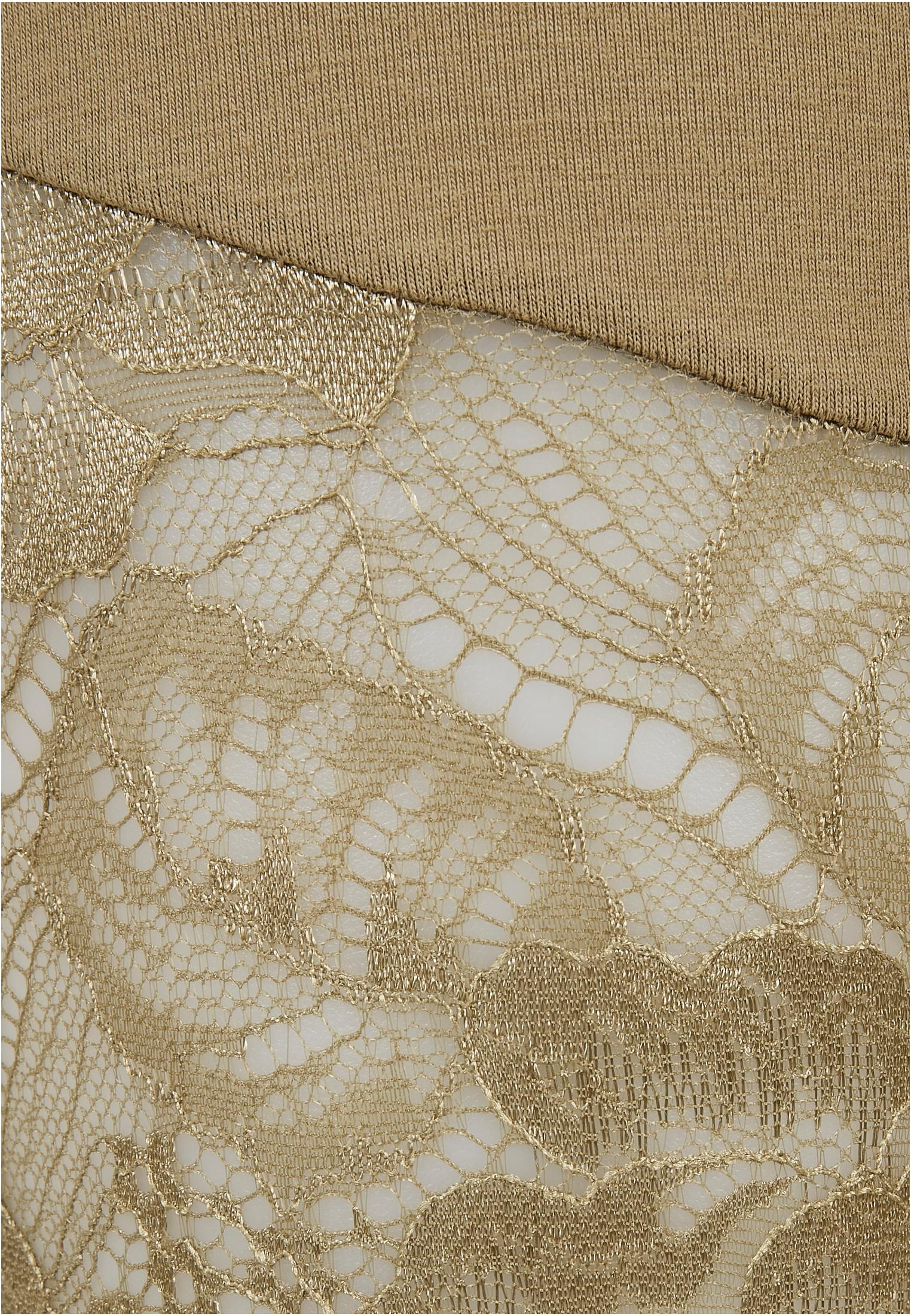 Ladies Laces Inset Leggings khaki 3XL - variant image 9