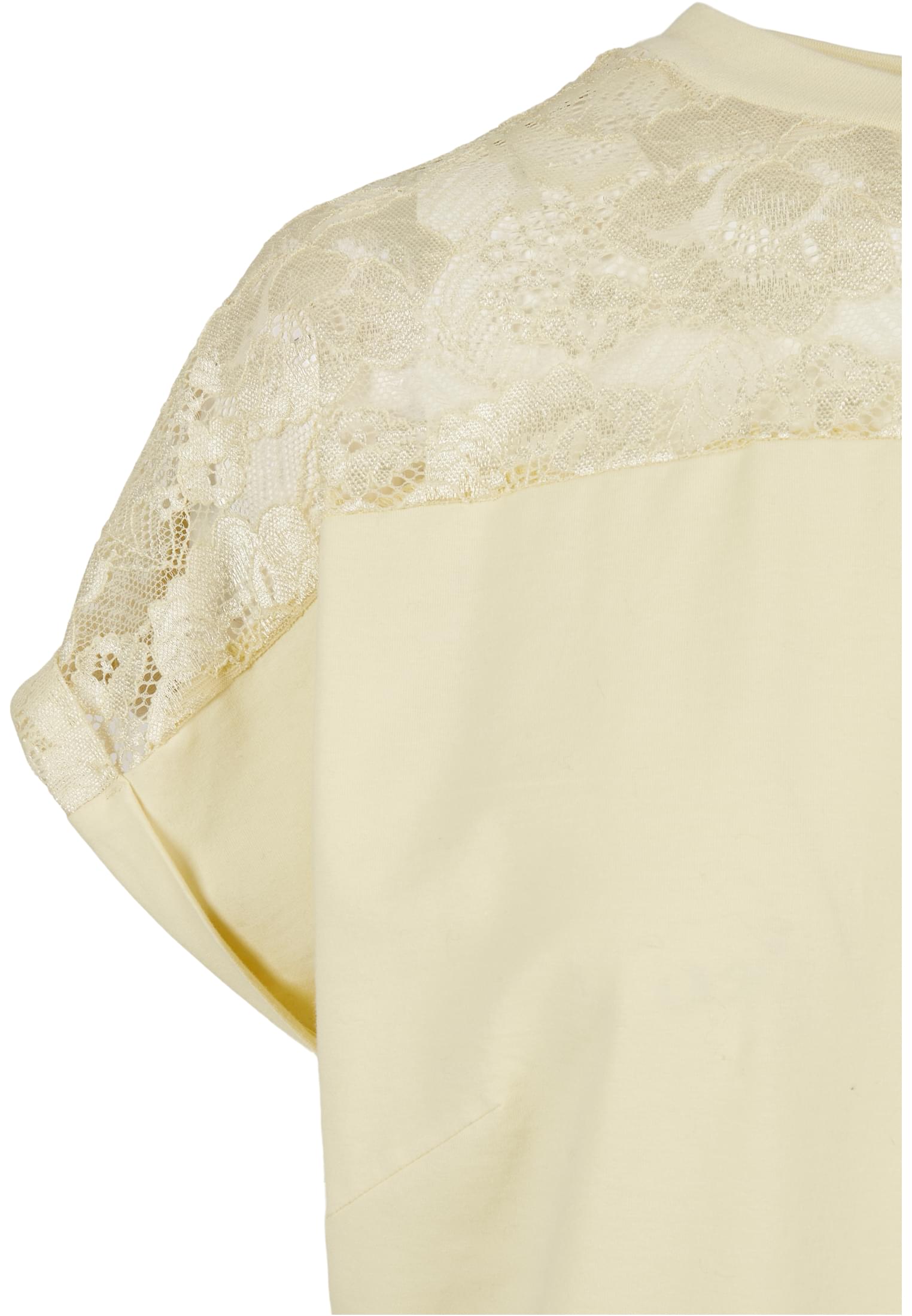 女士蕾丝T恤连衣裙 浅黄色 3XL
 - variant image 8