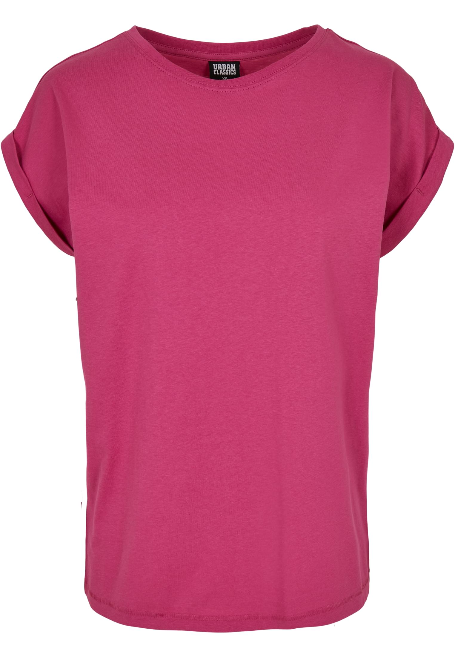 Frauen Verlängerter Schulter T-Shirt leuchtend violett 3XL
 - variant image 8