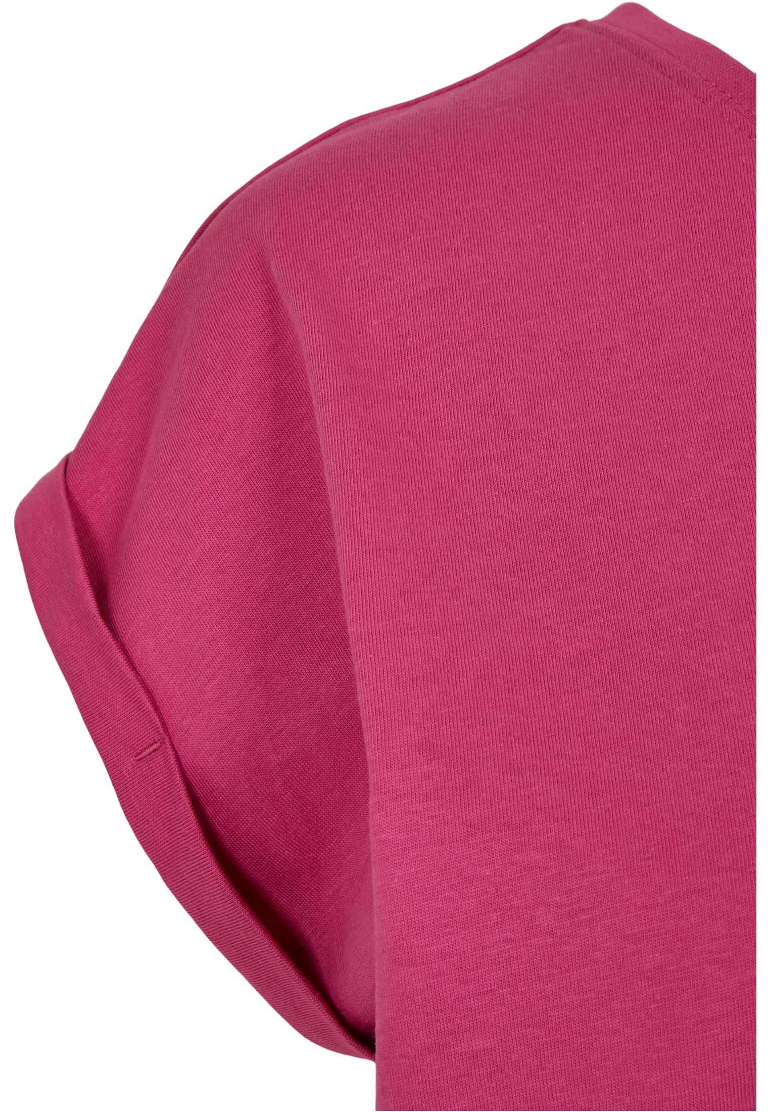 Frauen Verlängerter Schulter T-Shirt leuchtend violett 3XL
 - variant image 11