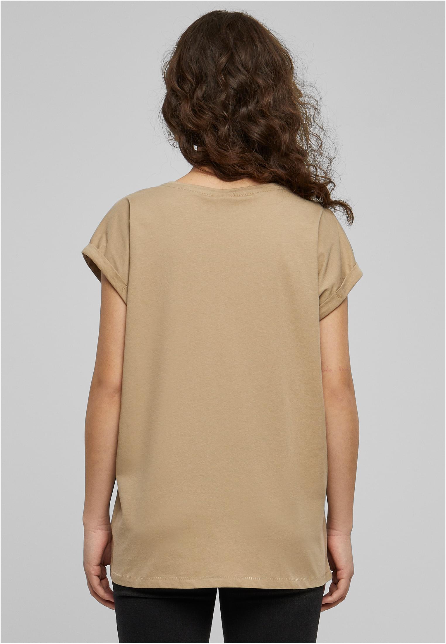 レディース エクステンデッドショルダーTシャツ ソフトトープ 3XL
 - variant image 1