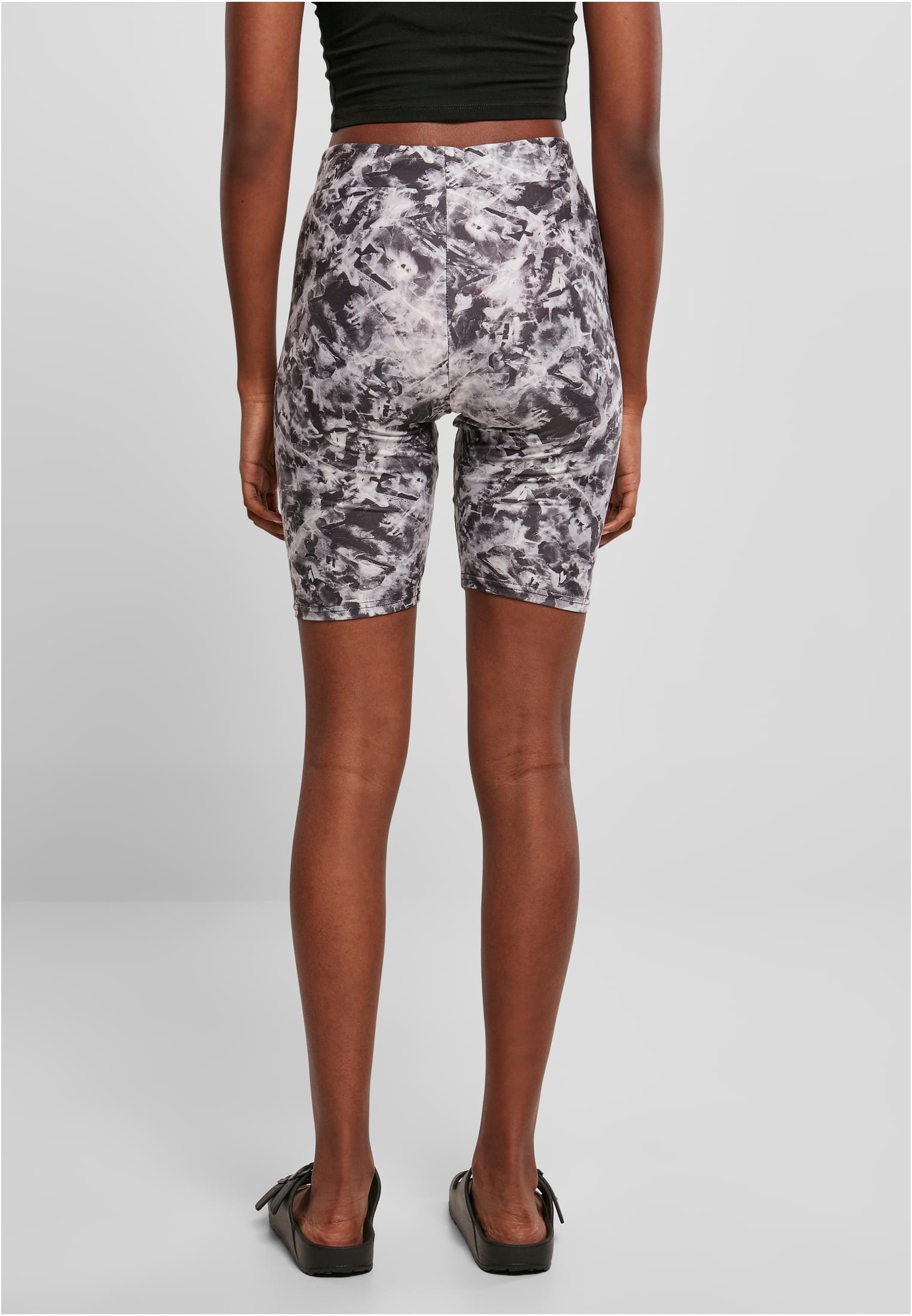 Ladies Soft AOP Cycle Shorts blackfading 3XL - variant image 2