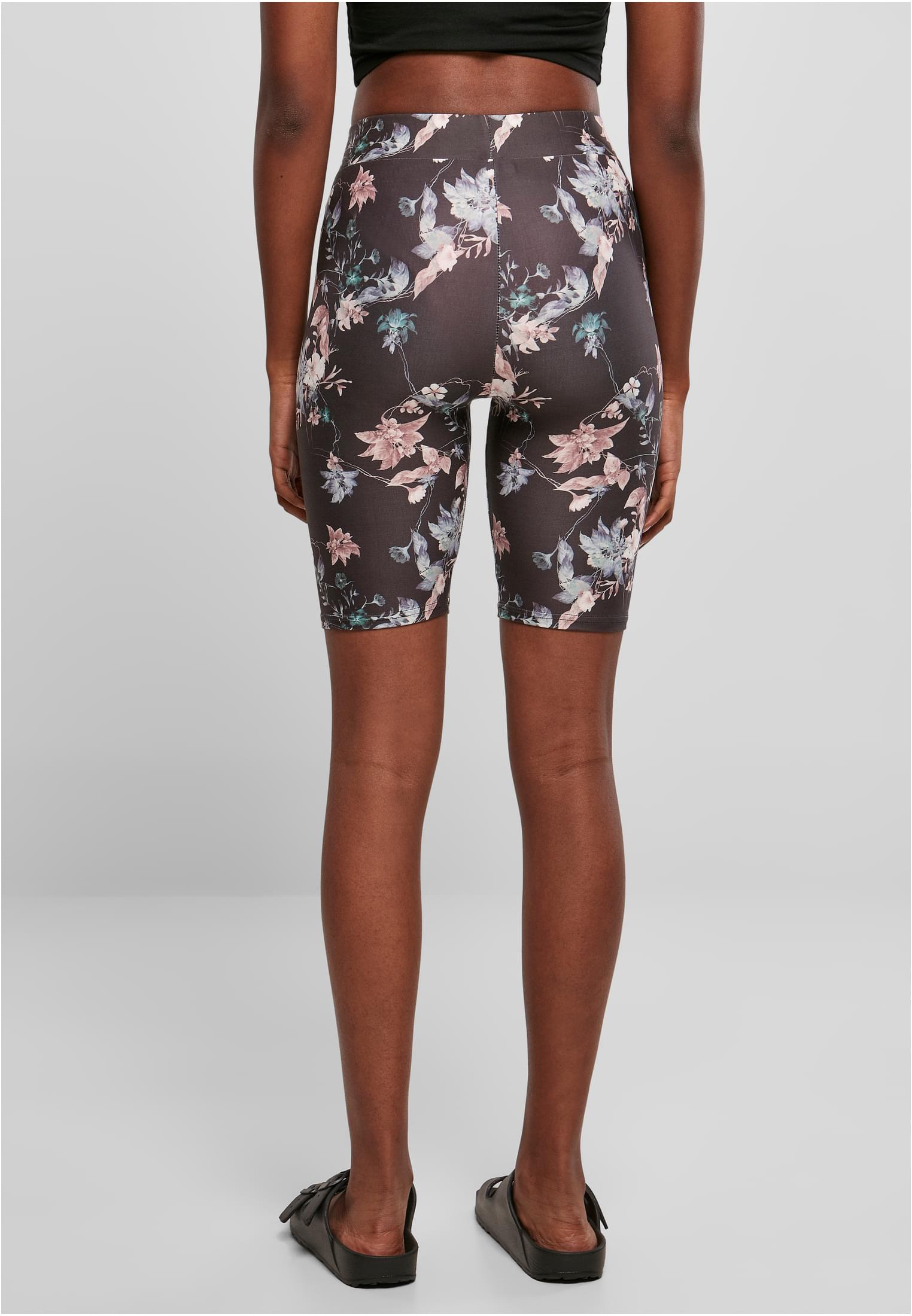 Ladies Soft AOP Cycle Shorts blacksoftflower 3XL - variant image 2