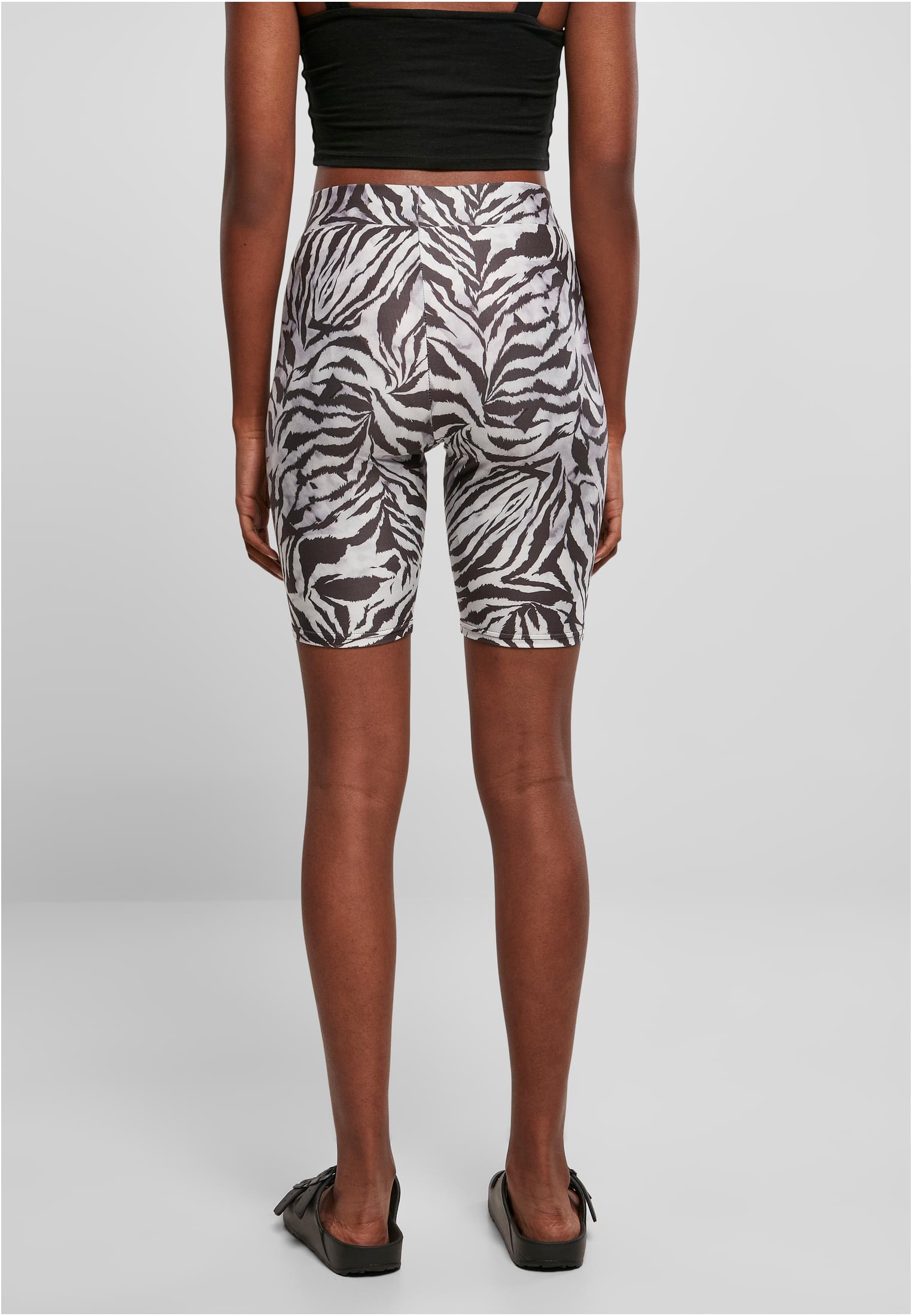 Ladies Soft AOP Cycle Shorts blackzebra 3XL - variant image 2