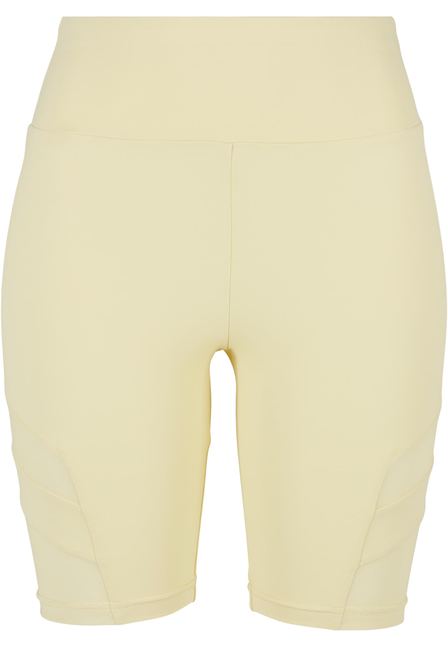 Ladies High Waist Tech Mesh Cycle Shorts softyellow 3XL - variant image 5