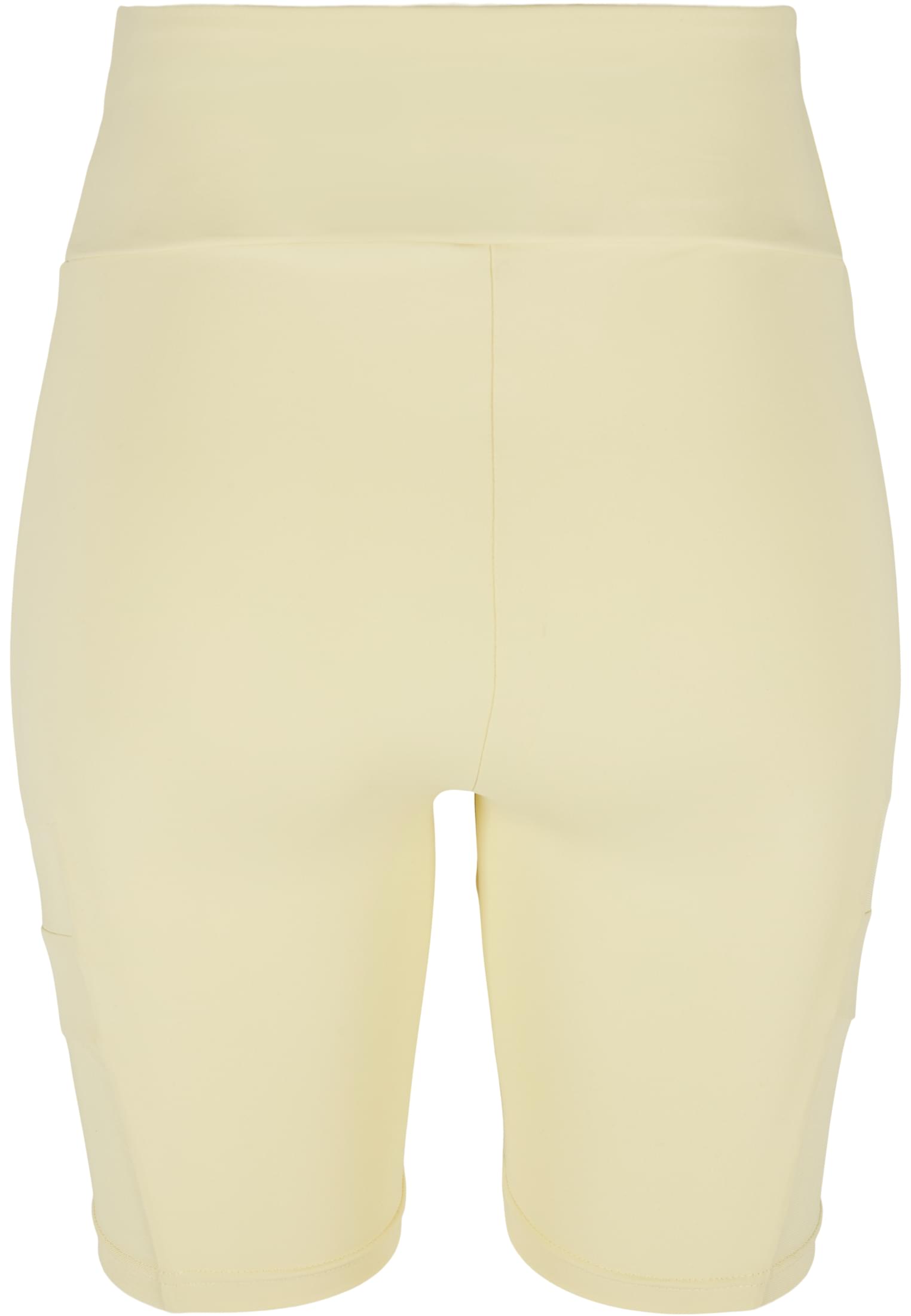Ladies High Waist Tech Mesh Cycle Shorts softyellow 3XL - variant image 7