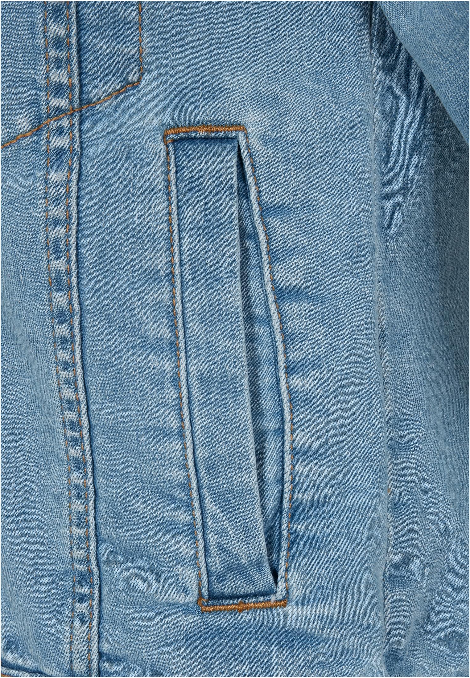 Ladies Organic Denim Jacket clearblue bleached 3XL - variant image 11