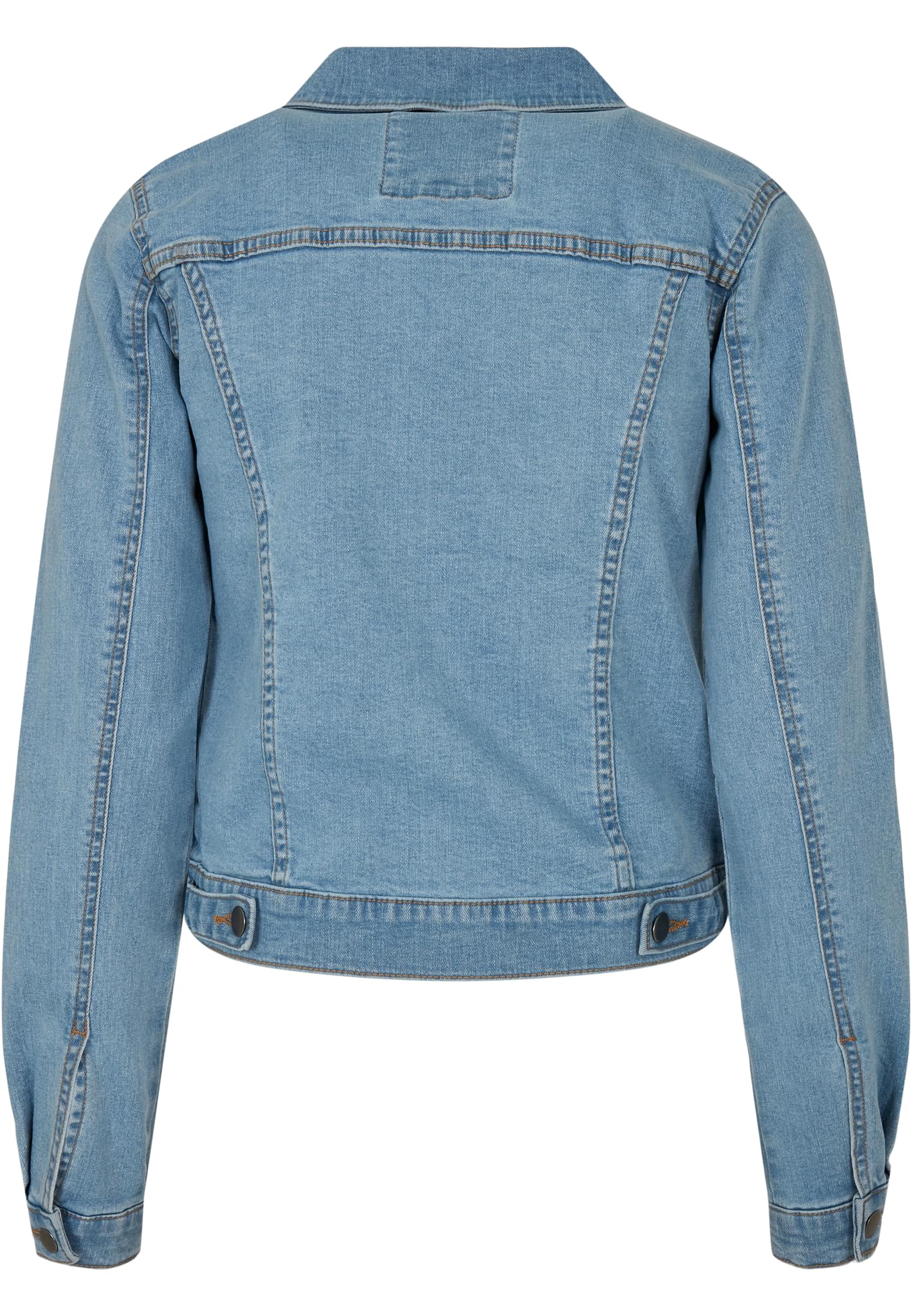 Ladies Organic Denim Jacket clearblue bleached 3XL - variant image 6