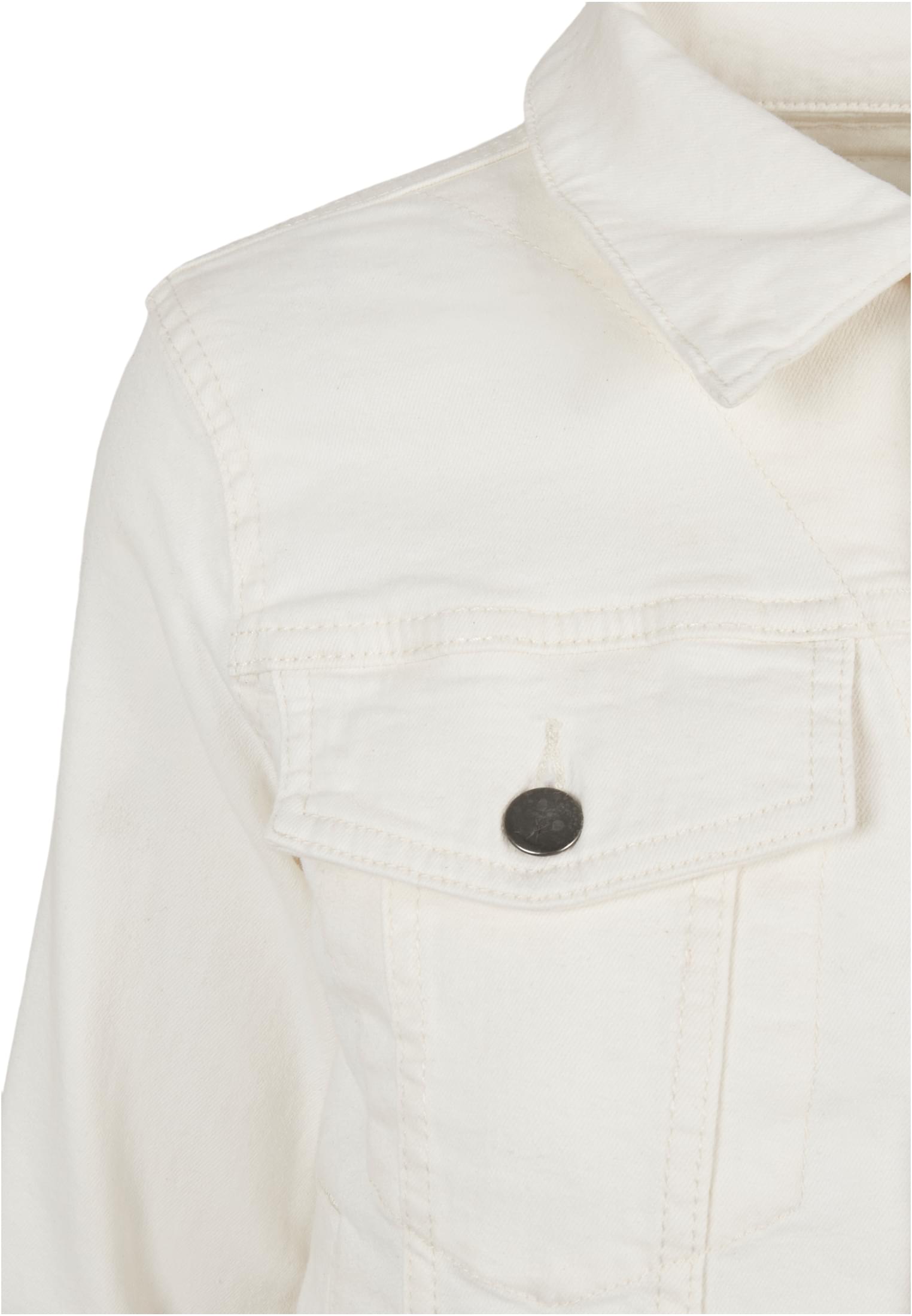 Ladies Organic Denim Jacket offwhite raw 3XL - variant image 8