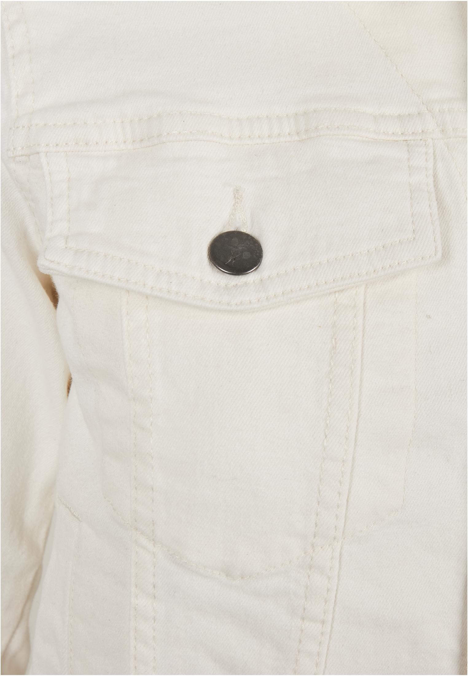Ladies Organic Denim Jacket offwhite raw 3XL - variant image 9