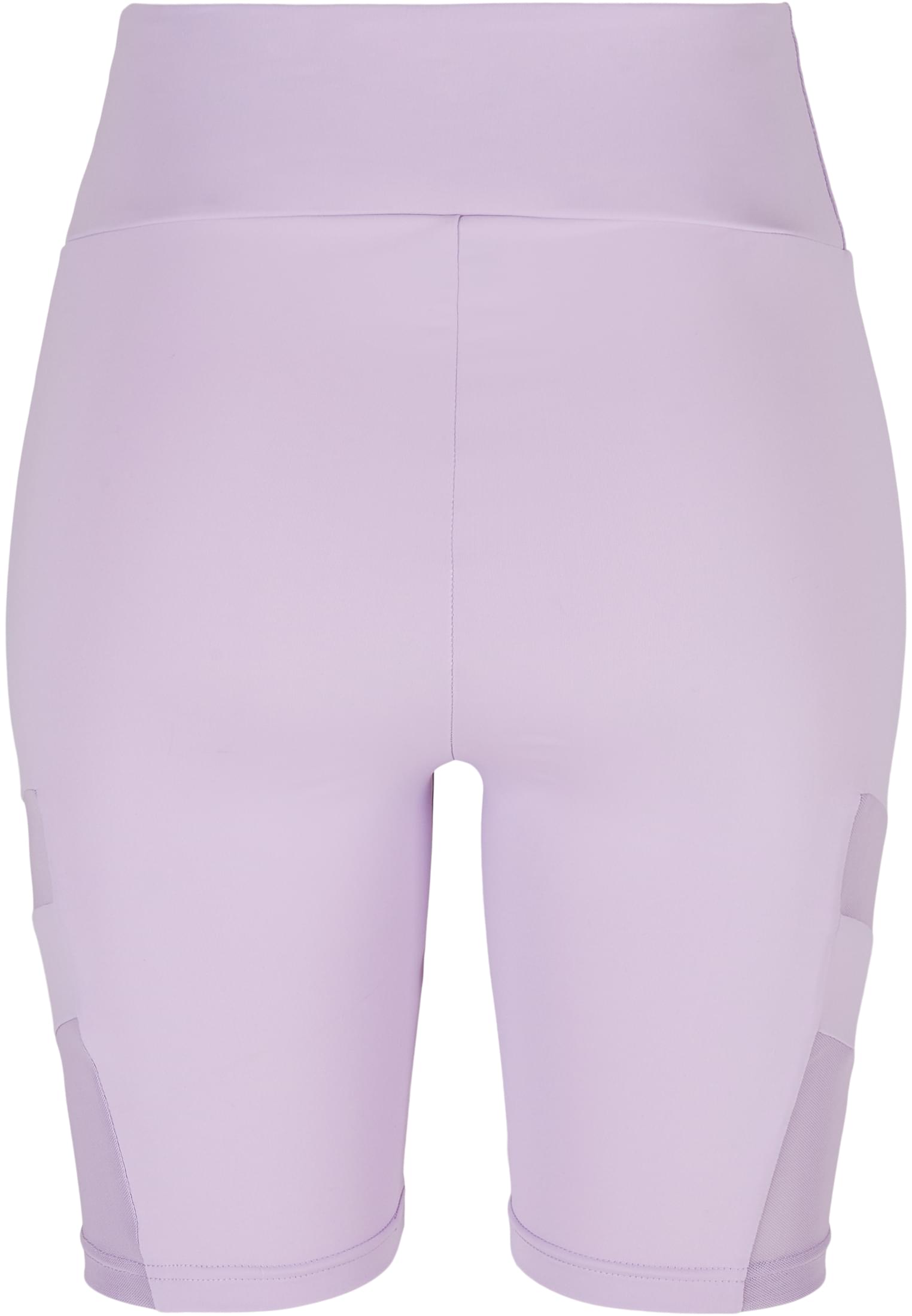 Ladies High Waist Tech Mesh Cycle Shorts lilac 3XL - variant image 7