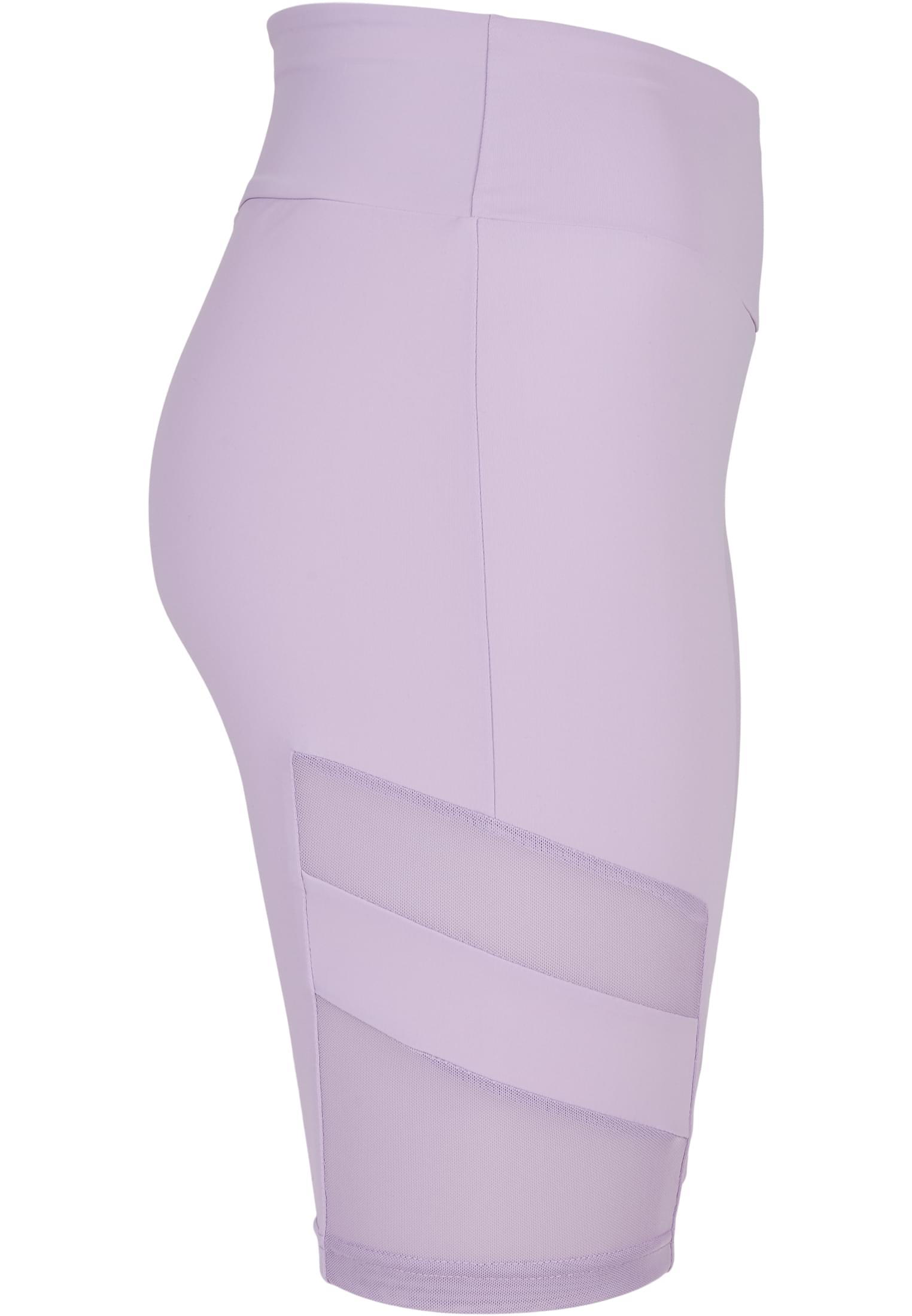 Ladies High Waist Tech Mesh Cycle Shorts lilac 3XL - variant image 8