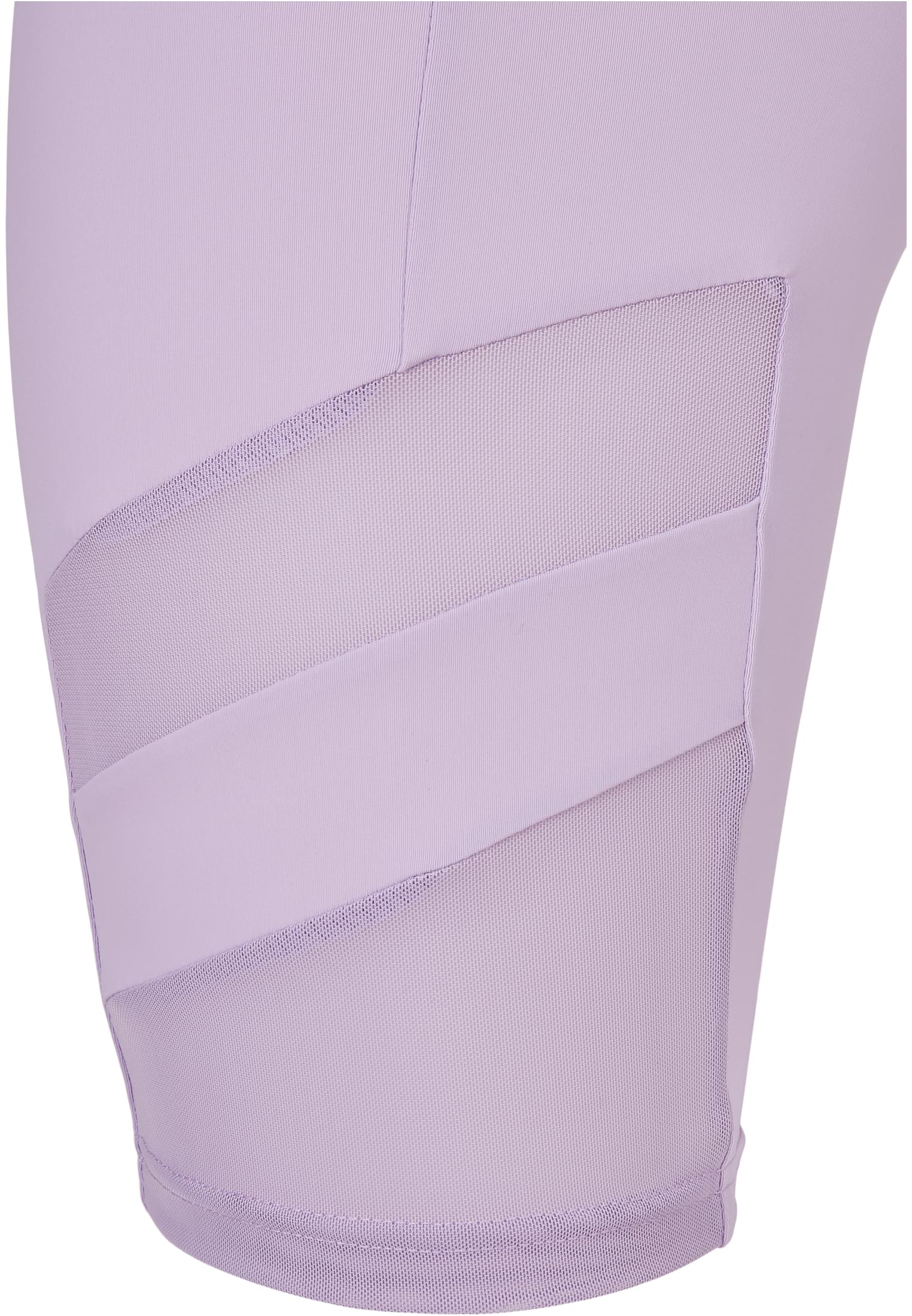 Ladies High Waist Tech Mesh Cycle Shorts lilac 3XL - variant image 9