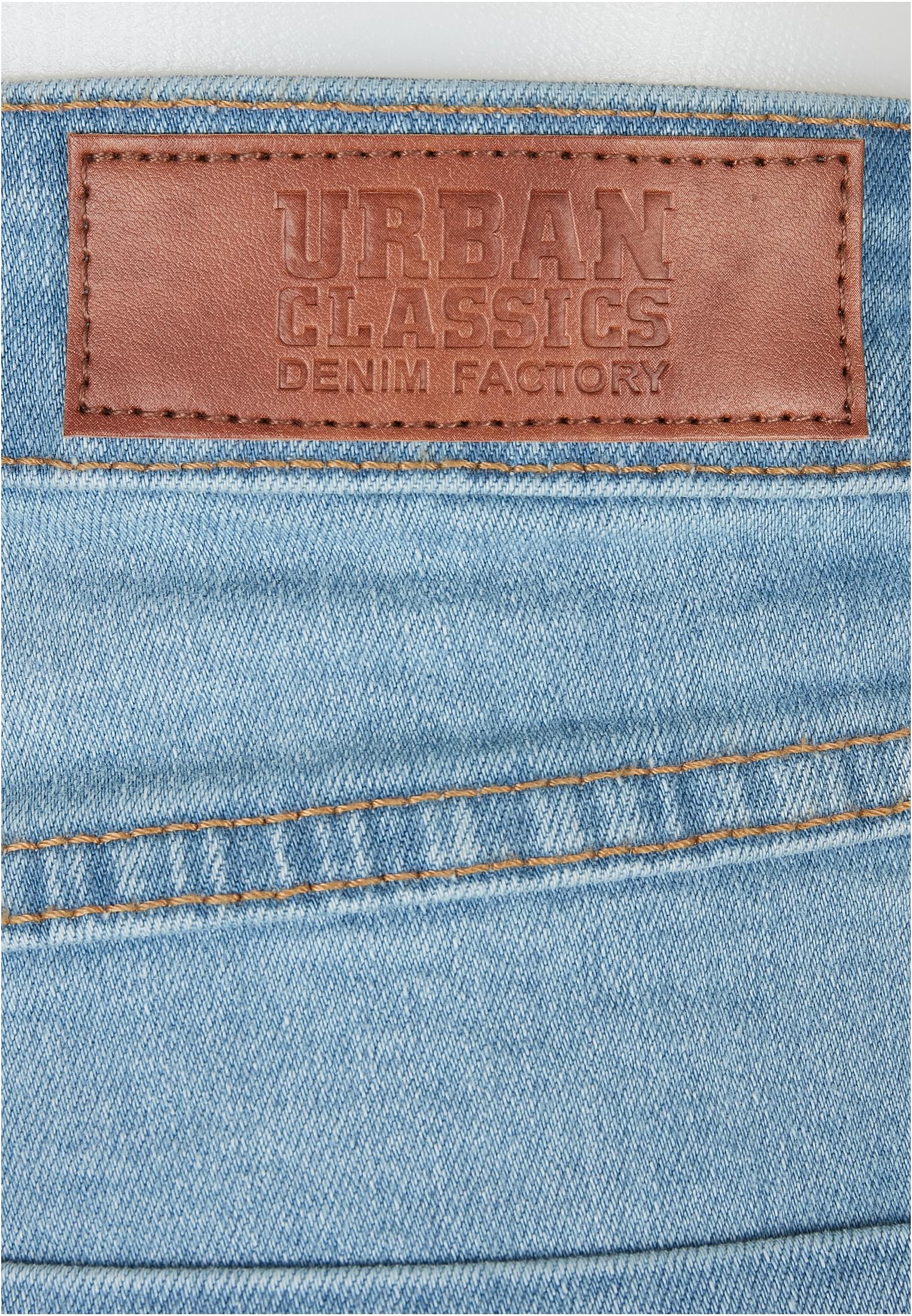 Ladies Organic Stretch Denim 5 Pocket Shorts clearblue bleached 26 - variant image 12