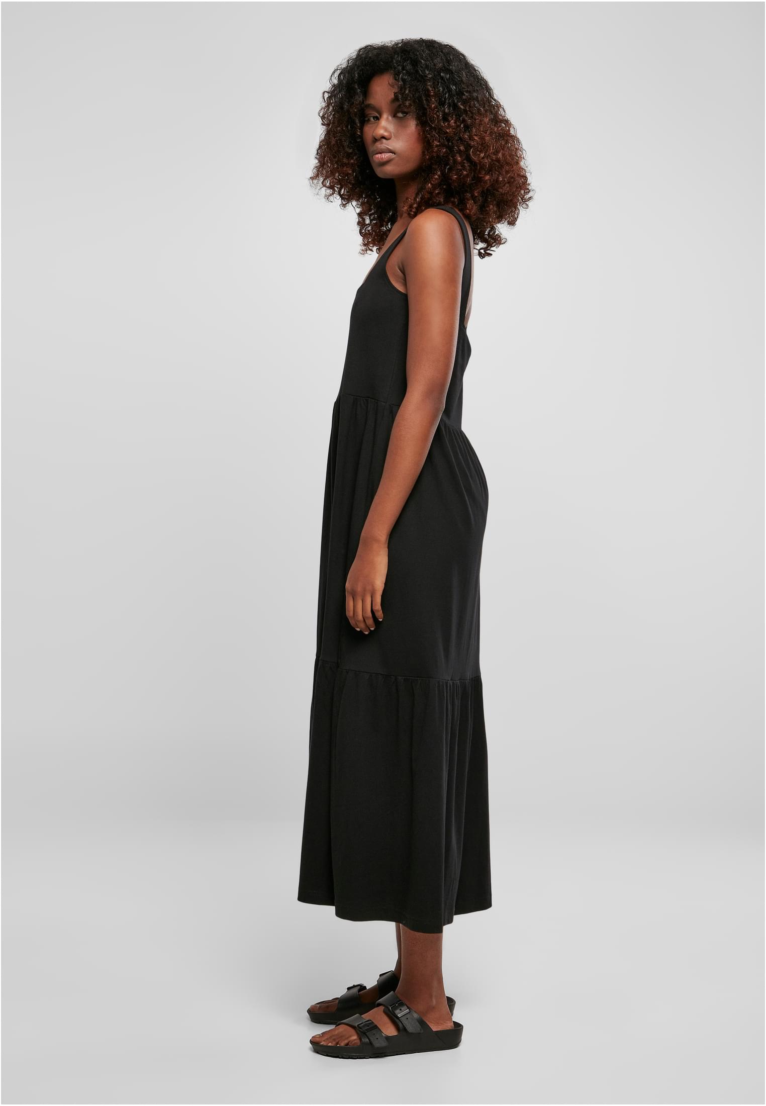Ladies 7/8 Length Valance Summer Dress black 3XL - variant image 1