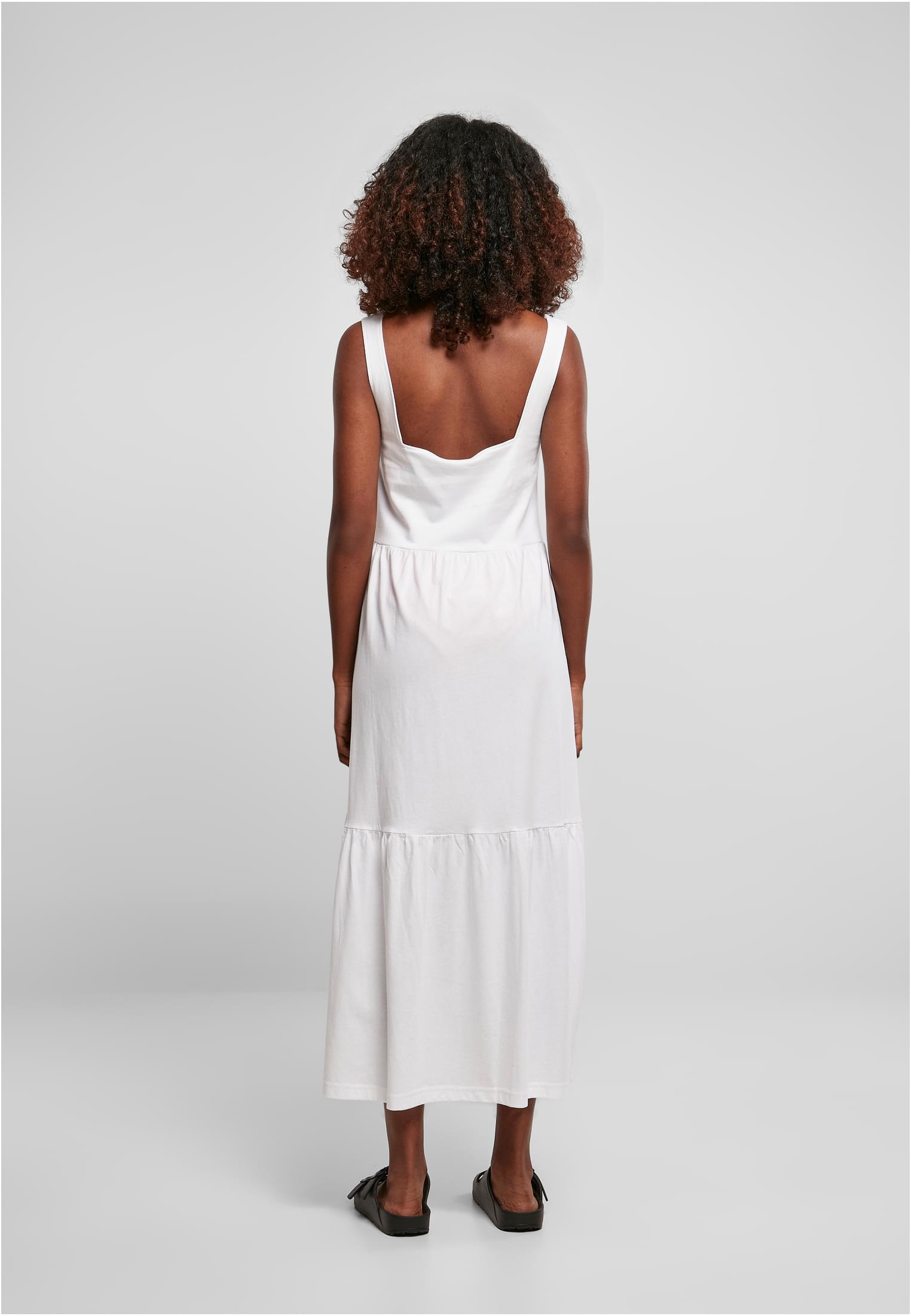 Ladies 7/8 Length Valance Summer Dress white 3XL - variant image 2