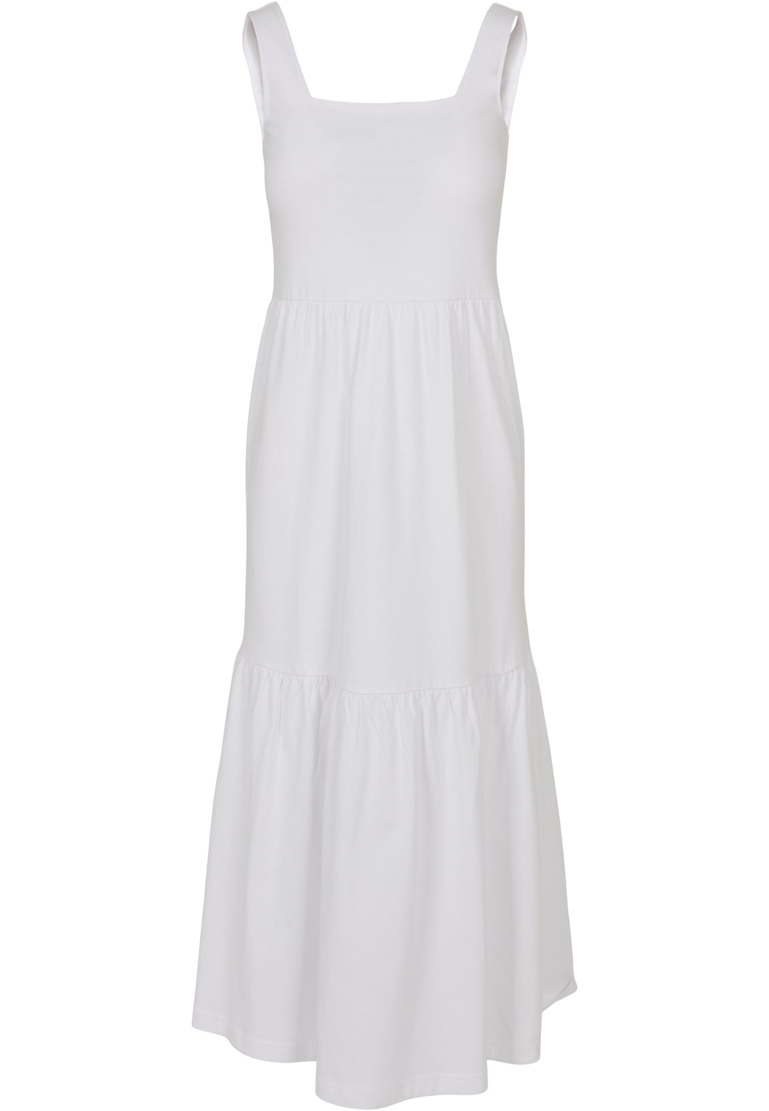 Ladies 7/8 Length Valance Summer Dress white 3XL - variant image 5