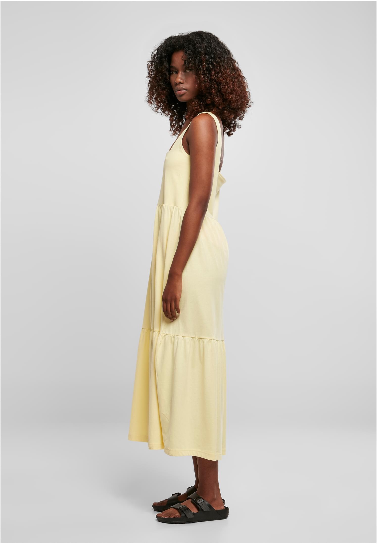 Ladies 7/8 Length Valance Summer Dress softyellow 3XL - variant image 1