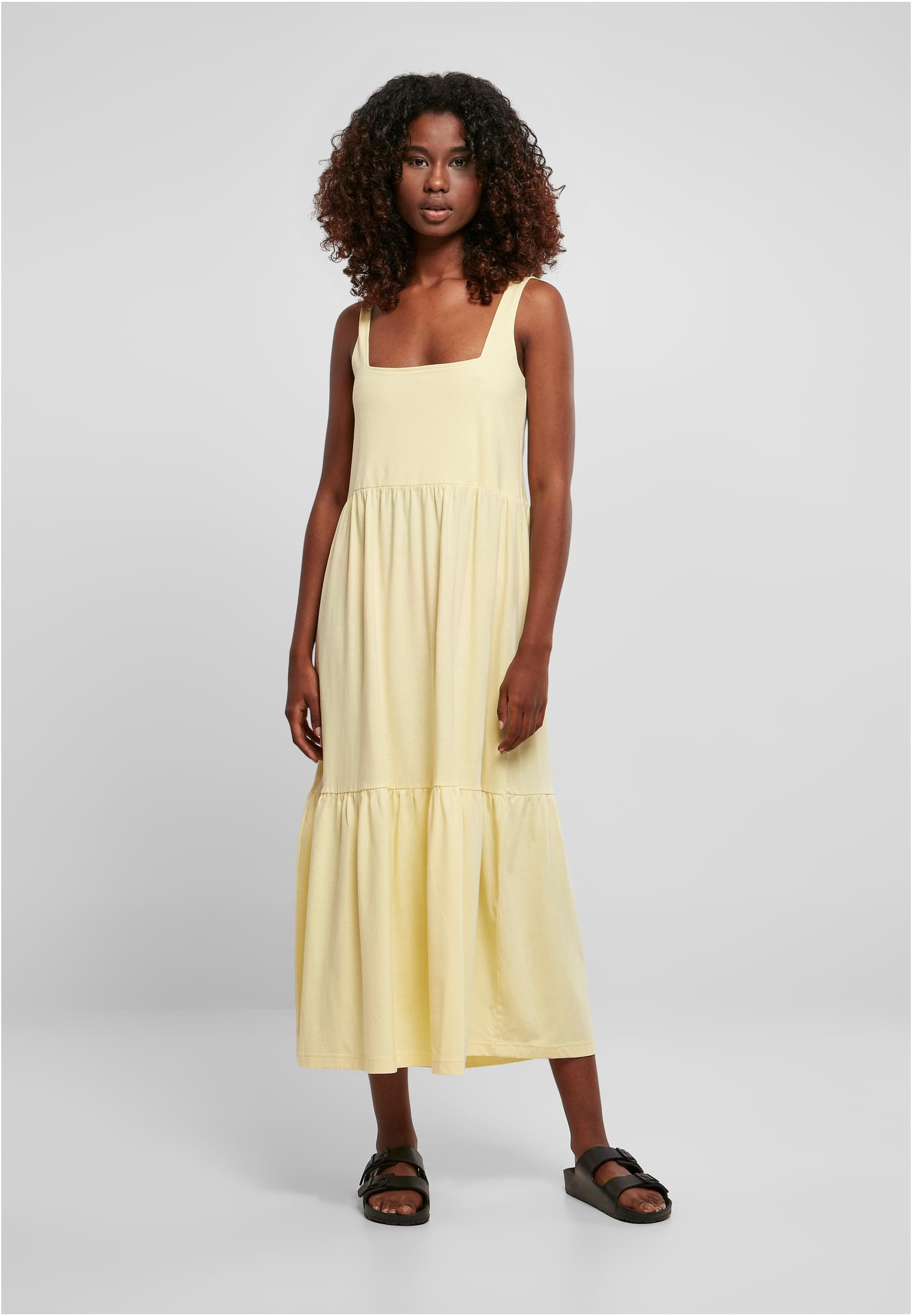 Ladies 7/8 Length Valance Summer Dress softyellow 3XL - alternate variant 3