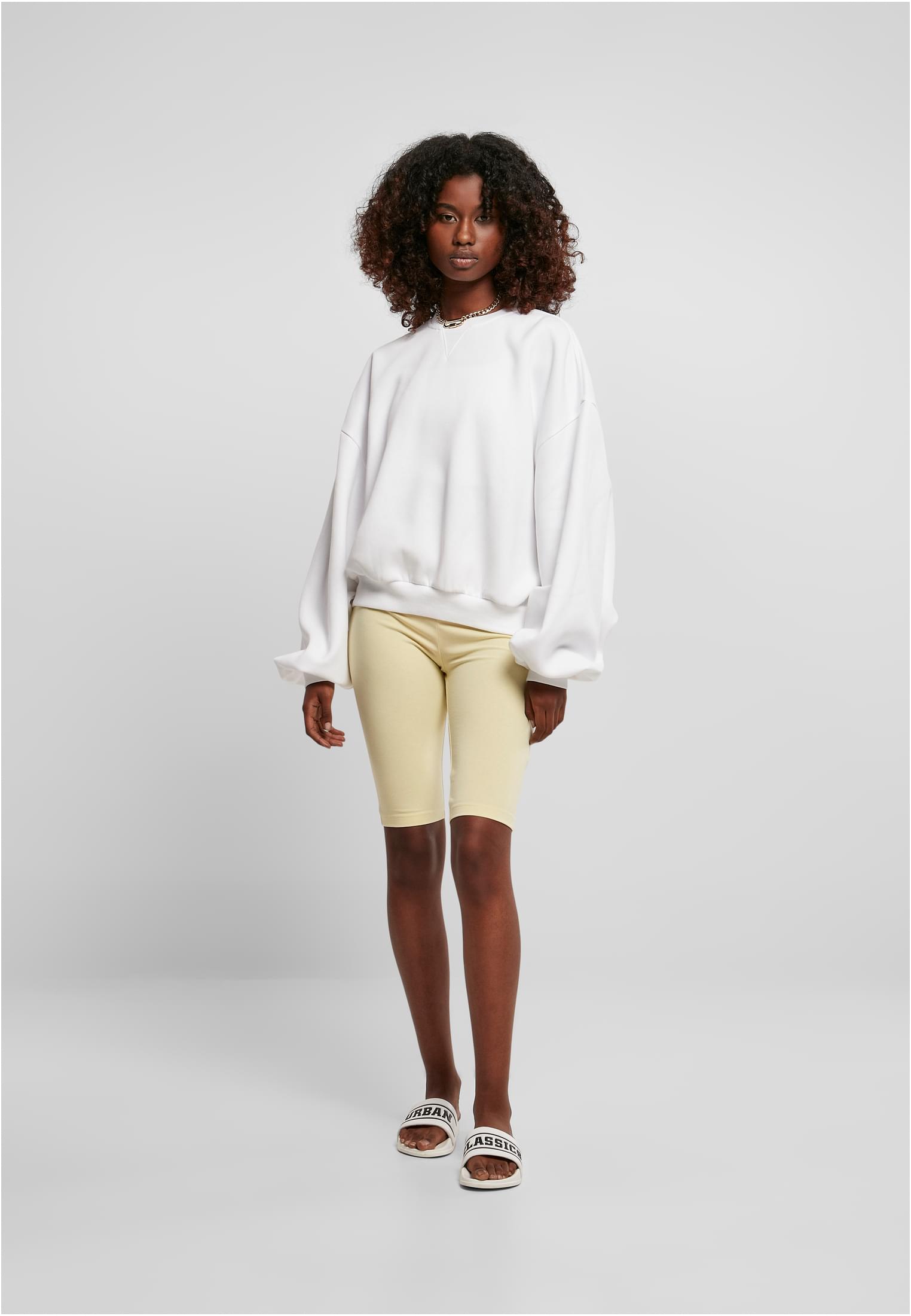 Ladies Oversized Triangle Crew Neck white M/L - variant image 4