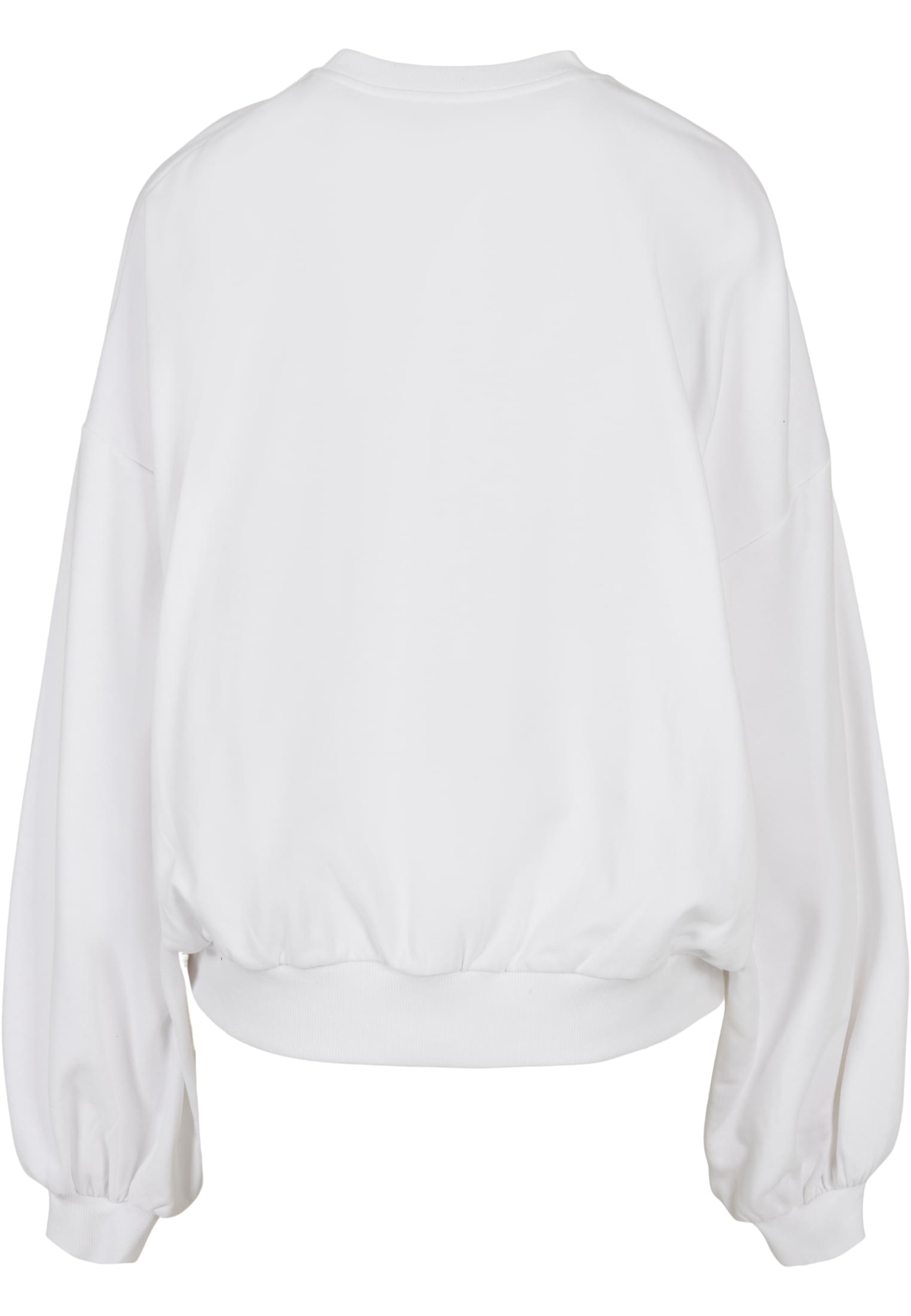 Ladies Oversized Triangle Crew Neck white M/L - variant image 6