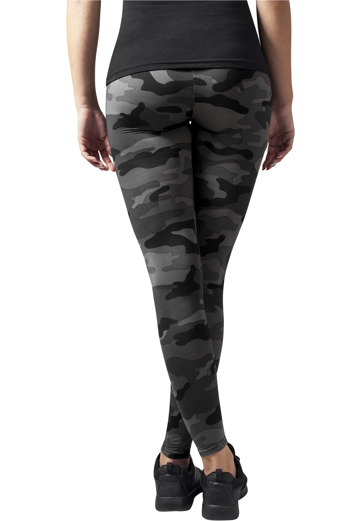 Ladies Camo Leggings dark camo M - variant image 2