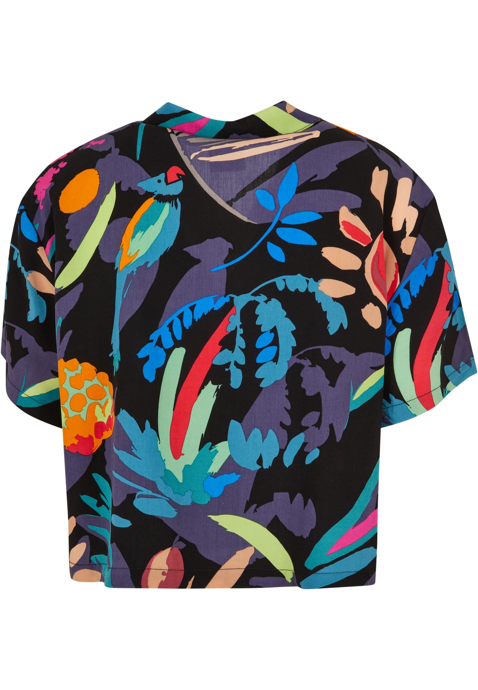Ladies Viscose Resort Shirt blackfruity 3XL - variant image 6