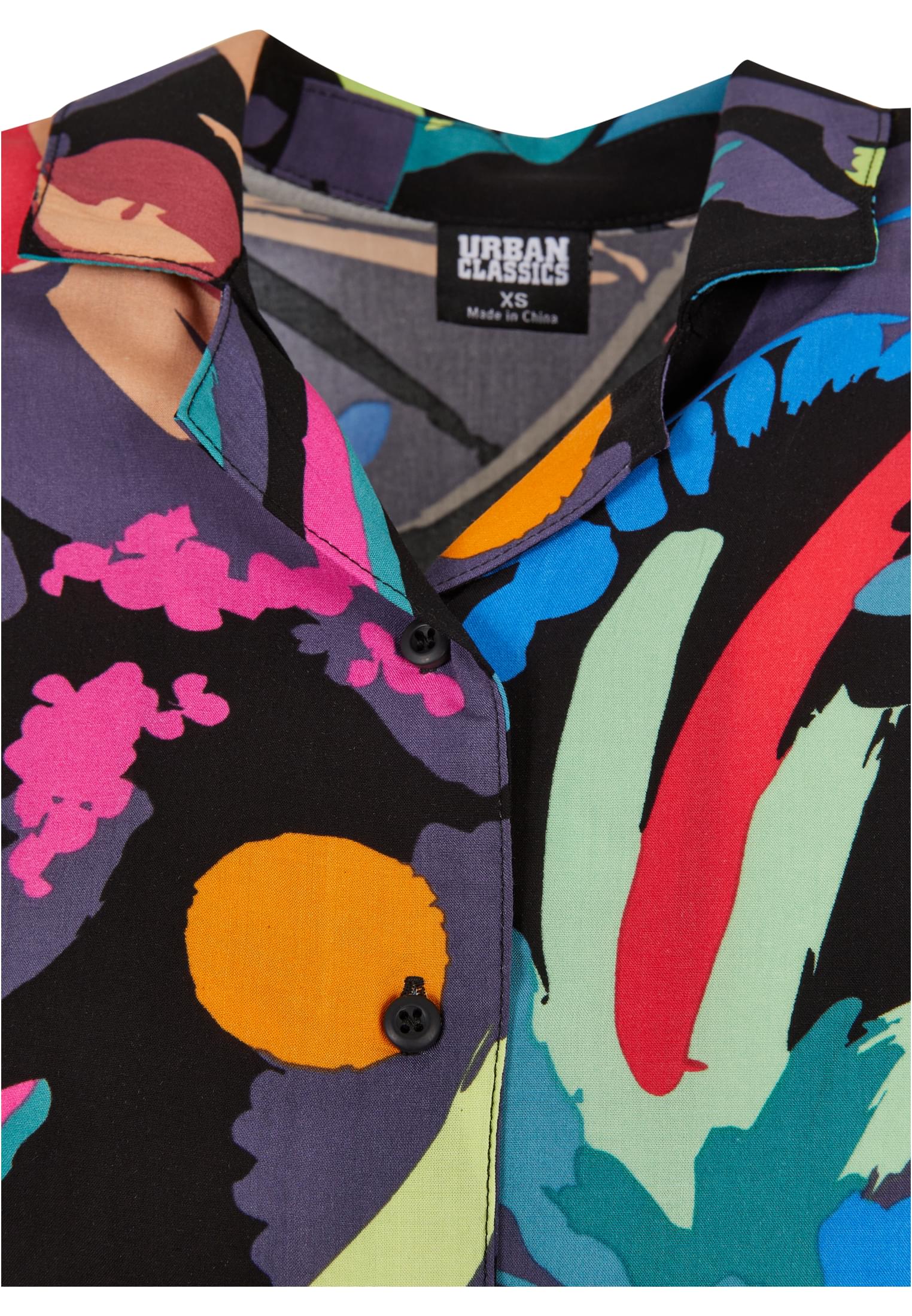 Ladies Viscose Resort Shirt blackfruity 3XL - variant image 7