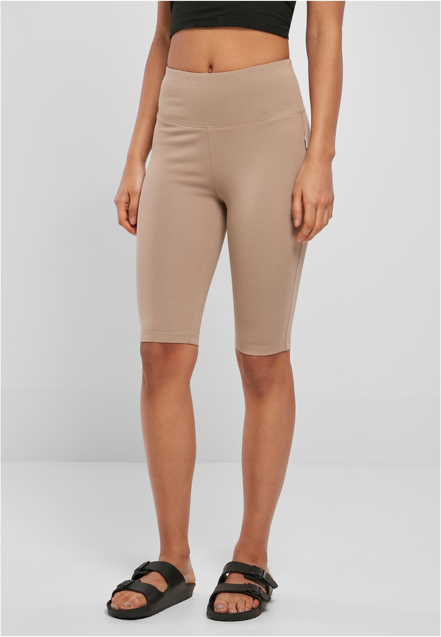 Shorts de cyclisme en jersey biologique pour femmes, taupe clair, 3XL
 - alternate variant 3