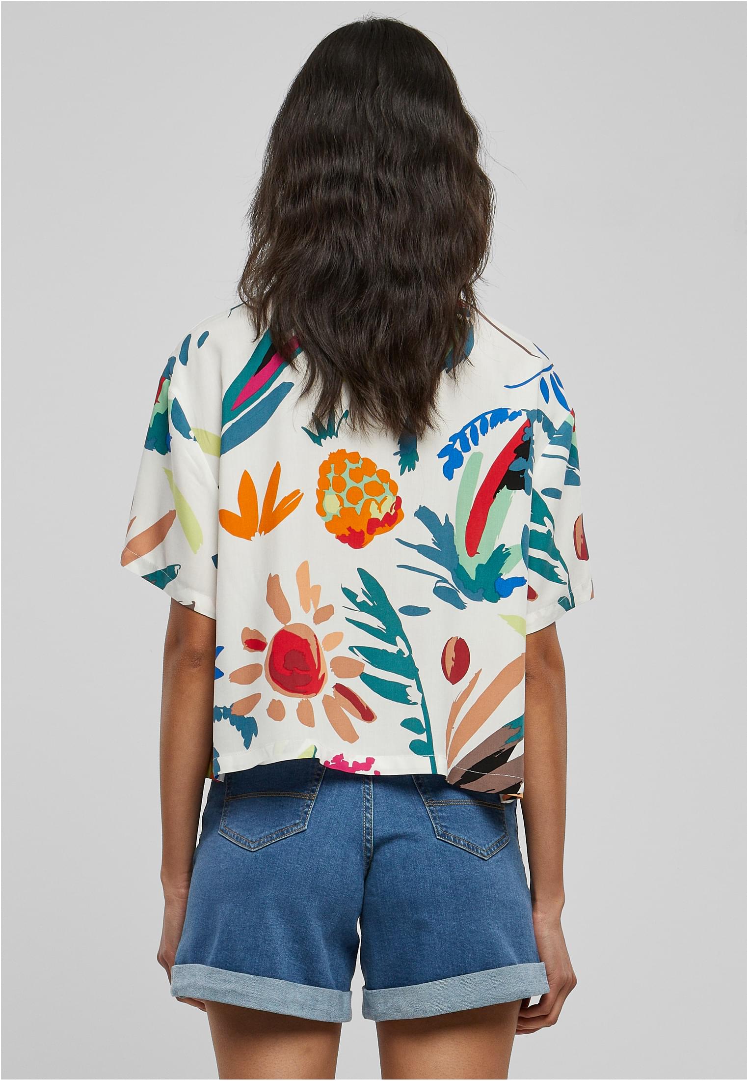 Ladies Viscose Resort Shirt whitesandfruity 3XL - variant image 2