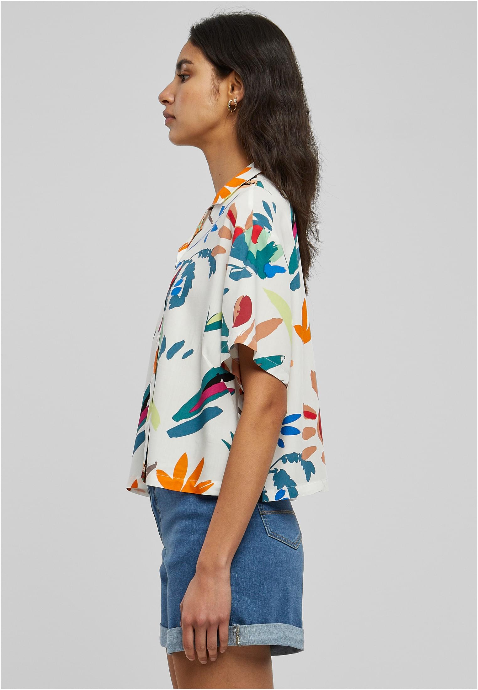 Ladies Viscose Resort Shirt whitesandfruity 3XL - variant image 1