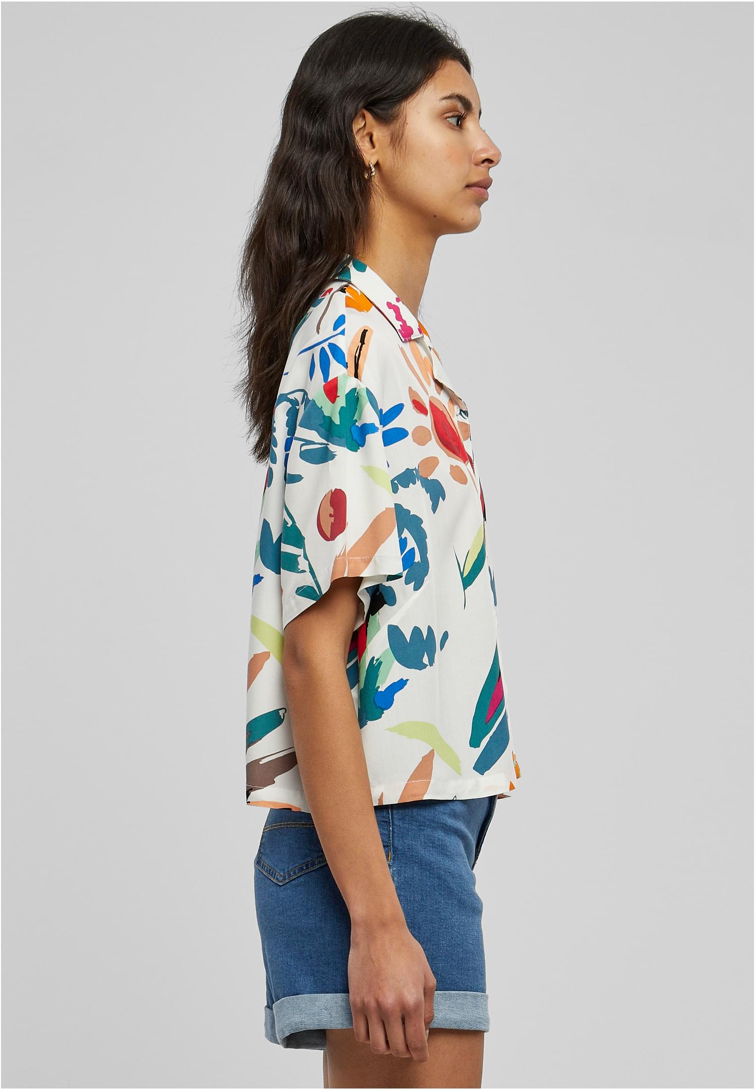 Ladies Viscose Resort Shirt whitesandfruity 3XL - variant image 3