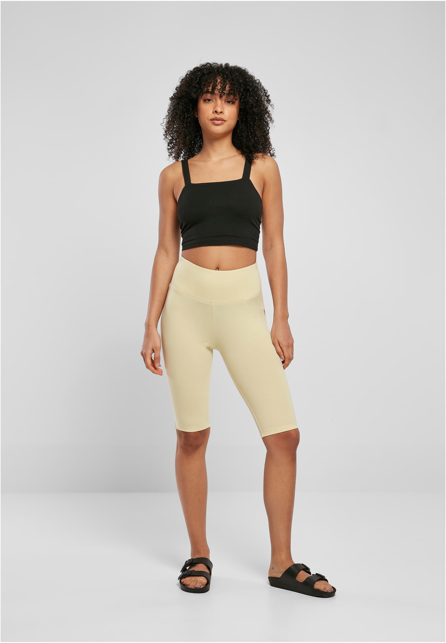 Shorts en jersey biologique pour femmes, taille 3XL, jaune pâle
 - variant image 4