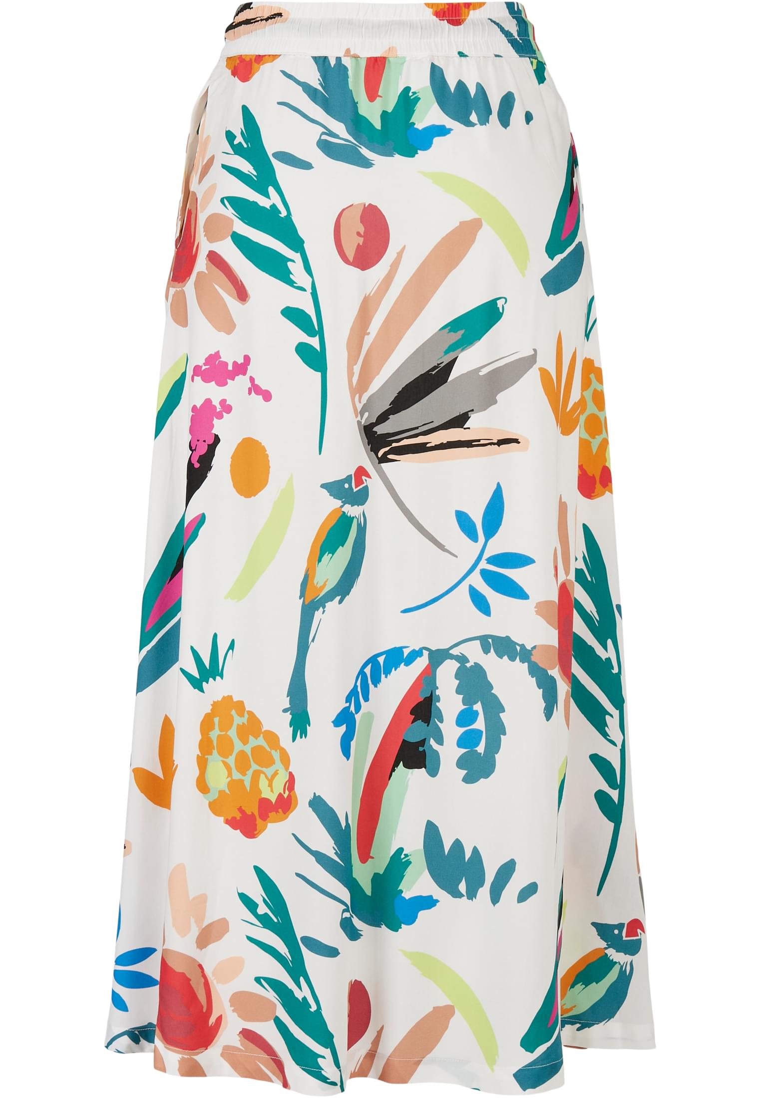 Ladies Viscose Midi Skirt whitesandfruity 3XL - variant image 3