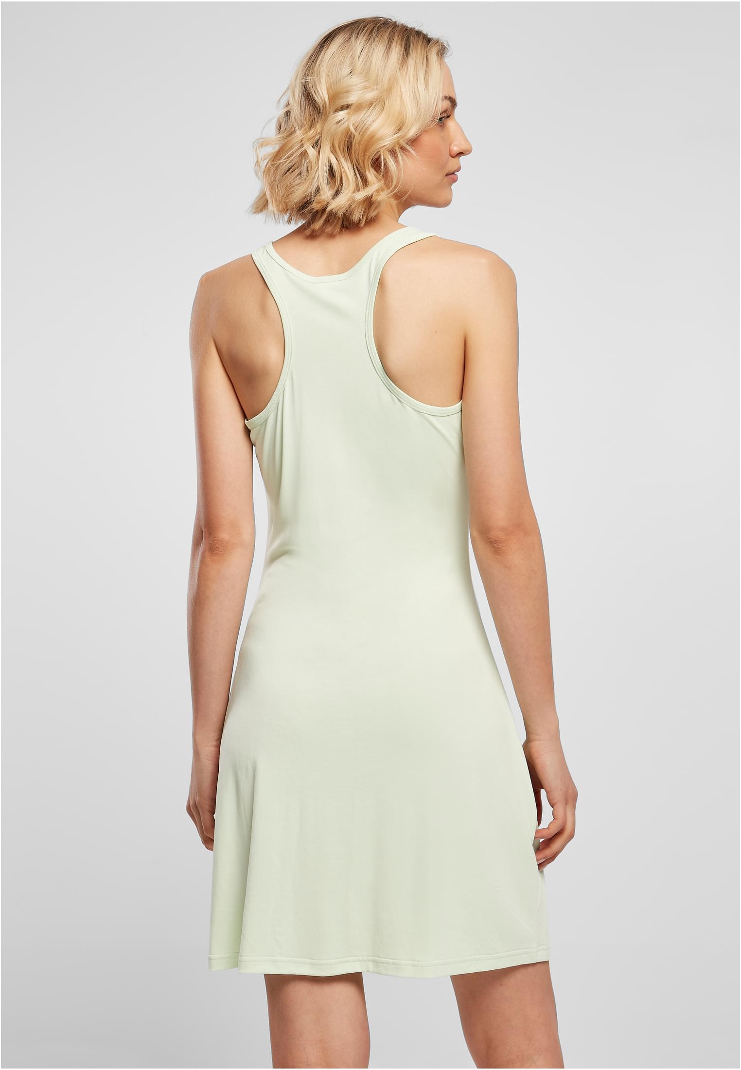 Ladies Modal Short Racer Back Dress lightmint 3XL - variant image 2