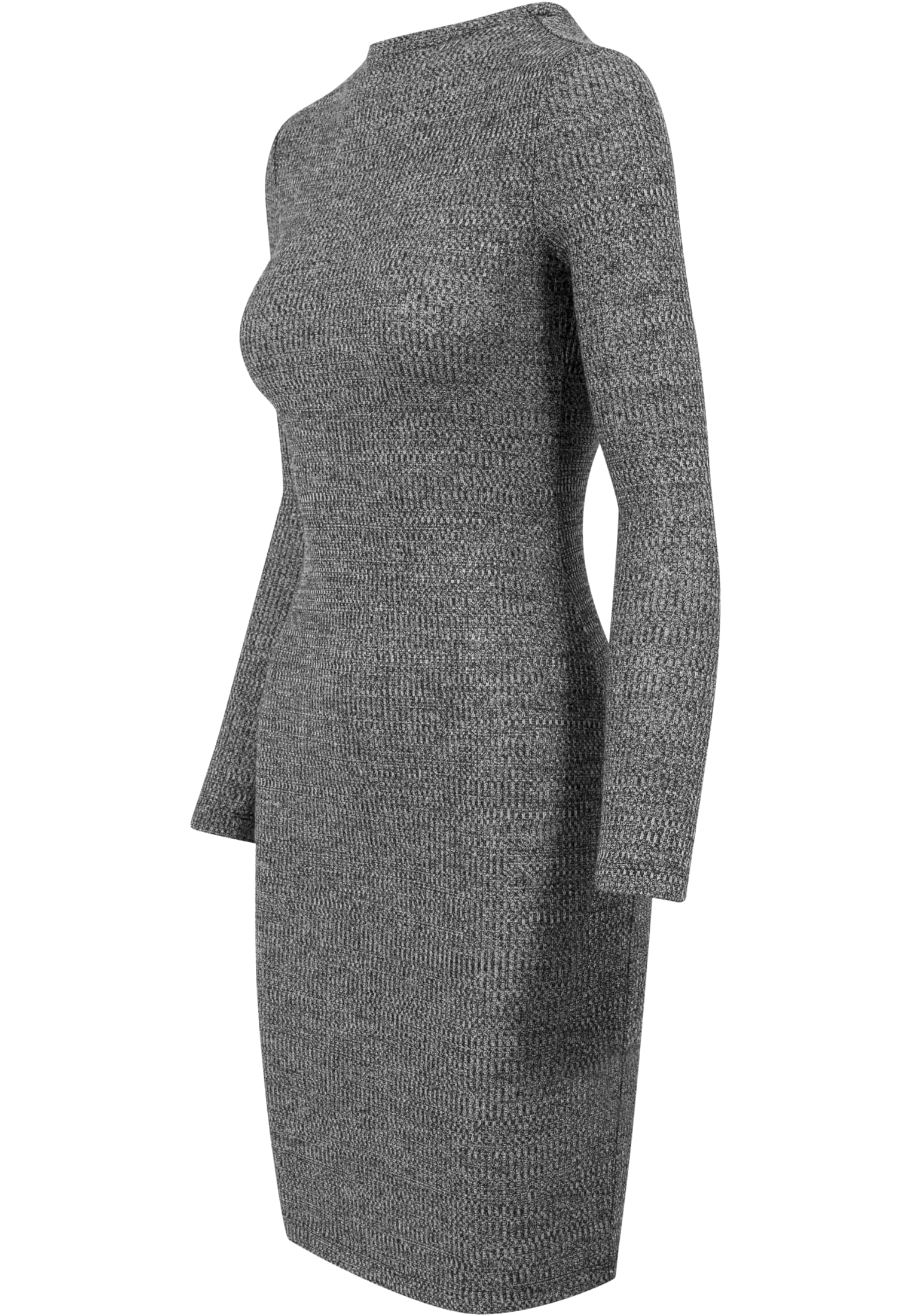 Ladies Rib Dress charcoal L - variant image 4