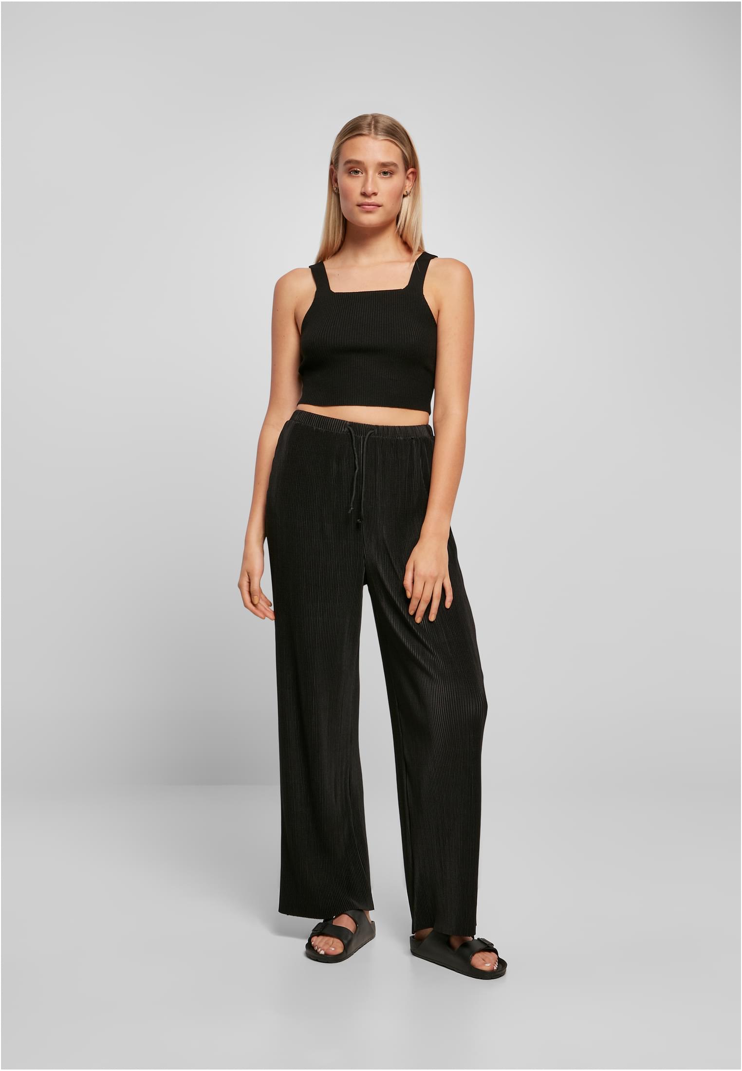 Ladies Plisse Pants black 3XL - variant image 4