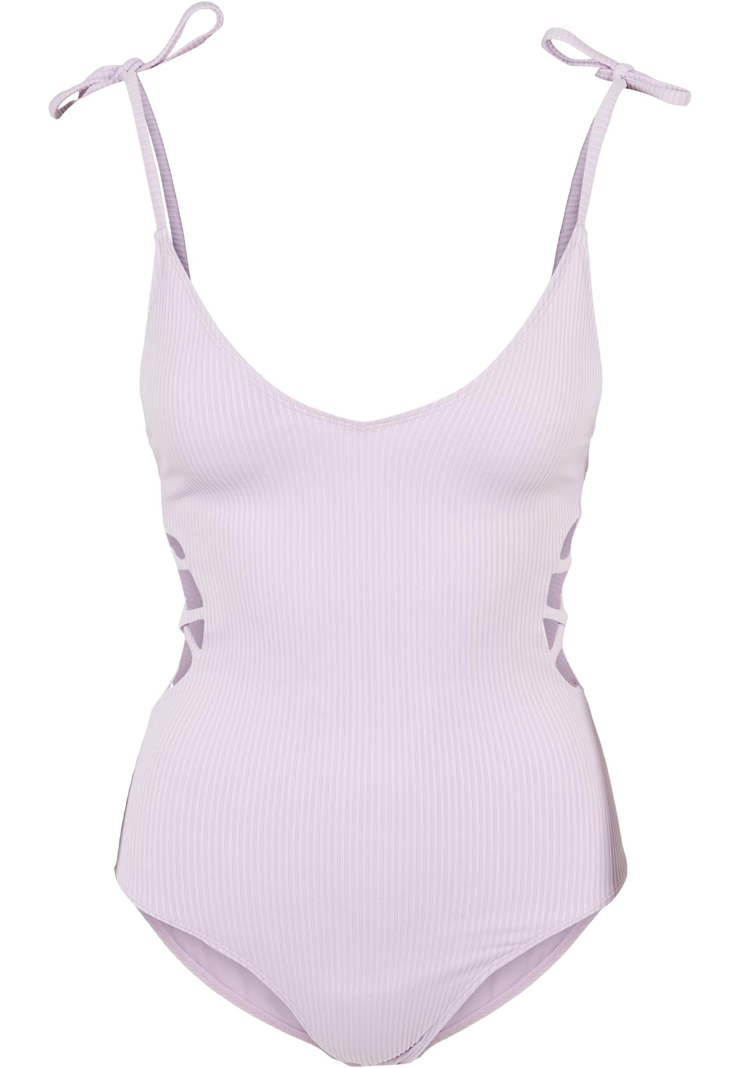 Ladies Rib Swimsuit lilac 3XL - variant image 5