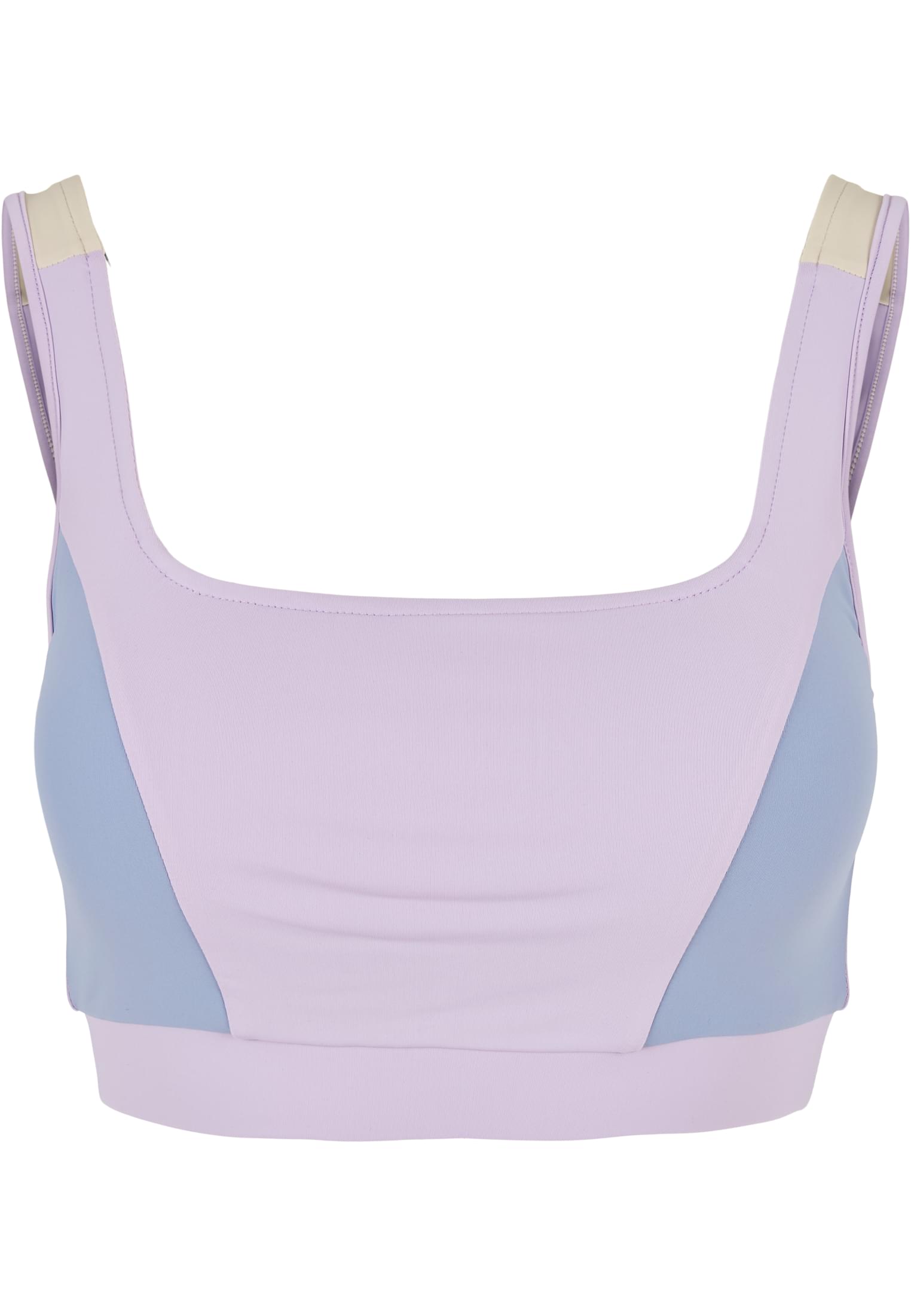 Ladies Color Block Bra lilac/violablue/softseagrass 3XL - variant image 5