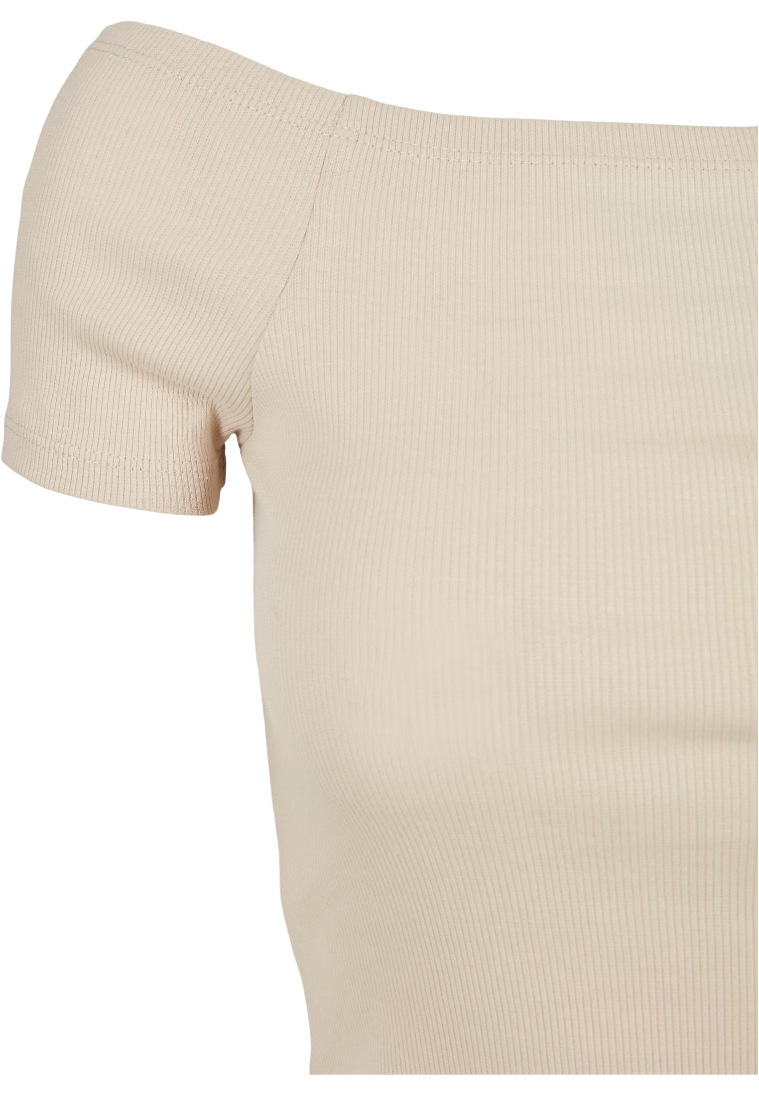 レディース オフショルダー リブ Tシャツ ソフトシーグラス 3XL
 - variant image 7
