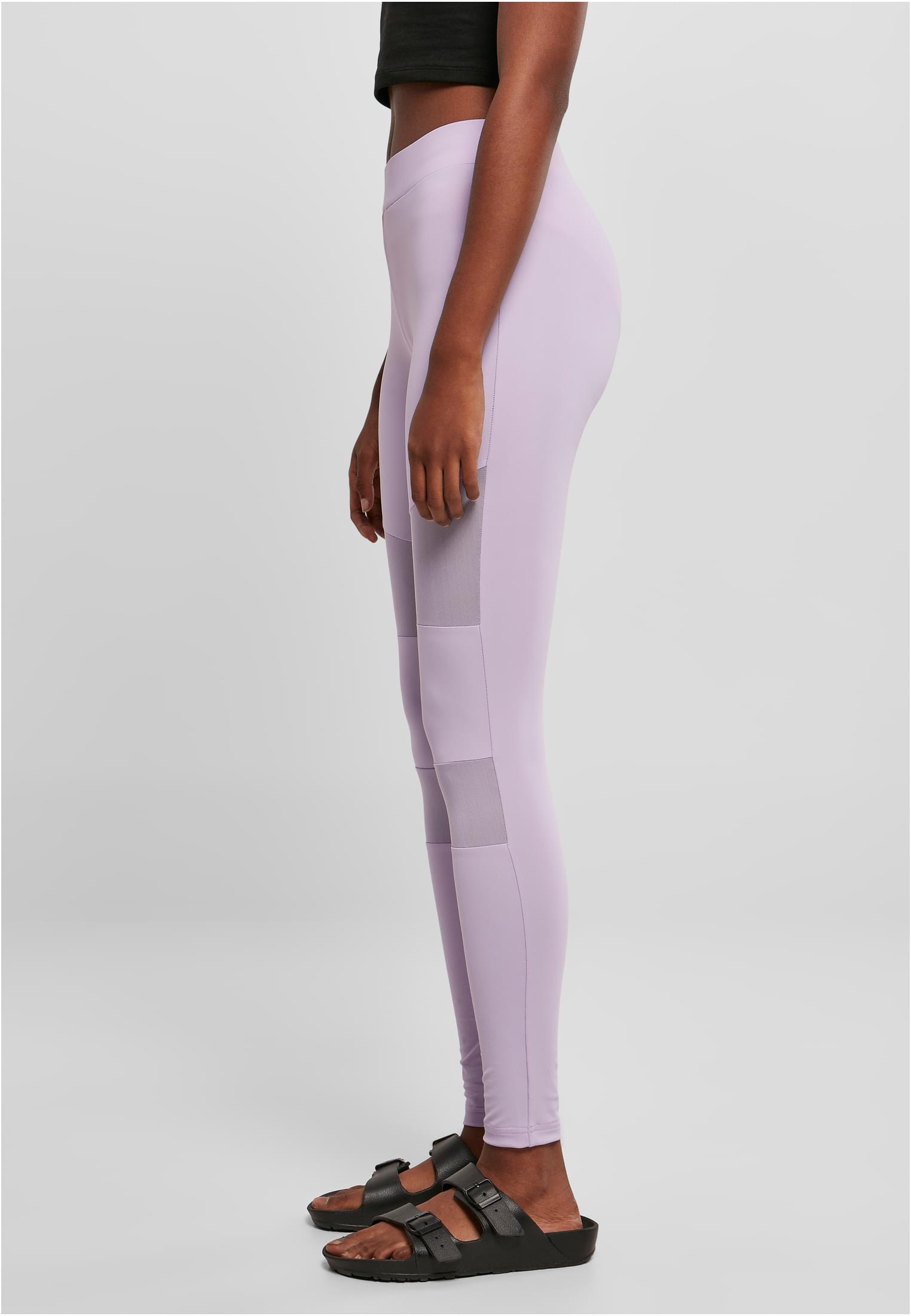 Ladies Tech Mesh Leggings lilac 3XL - variant image 1