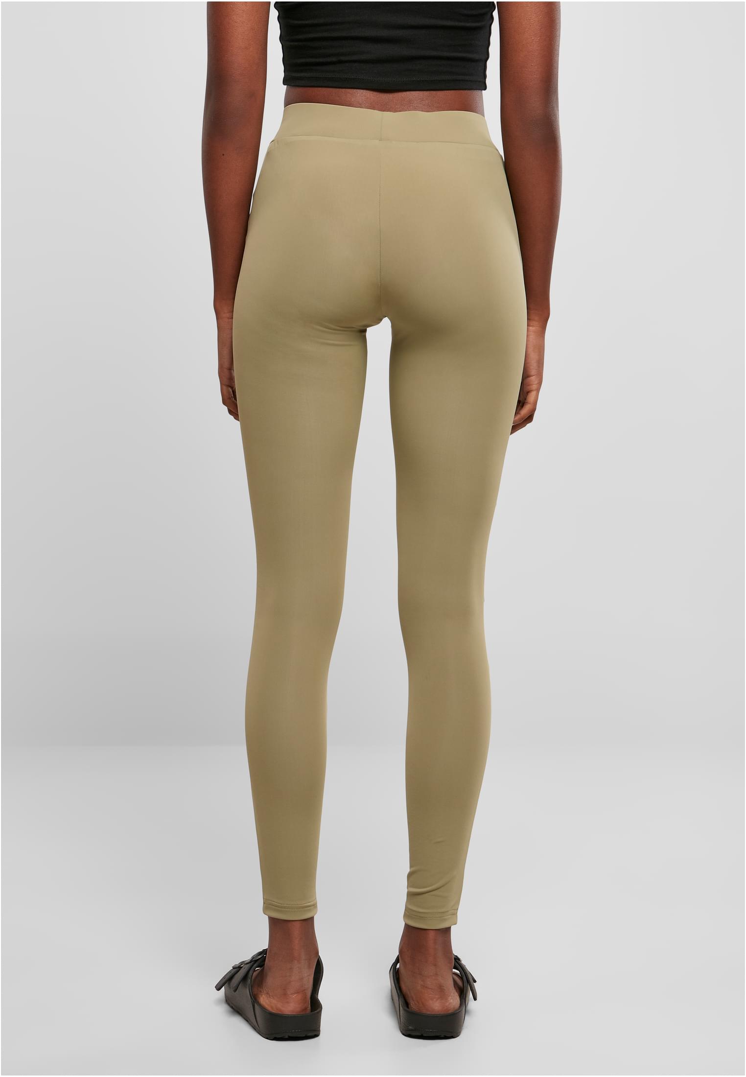 Ladies Tech Mesh Leggings khaki 3XL - variant image 2