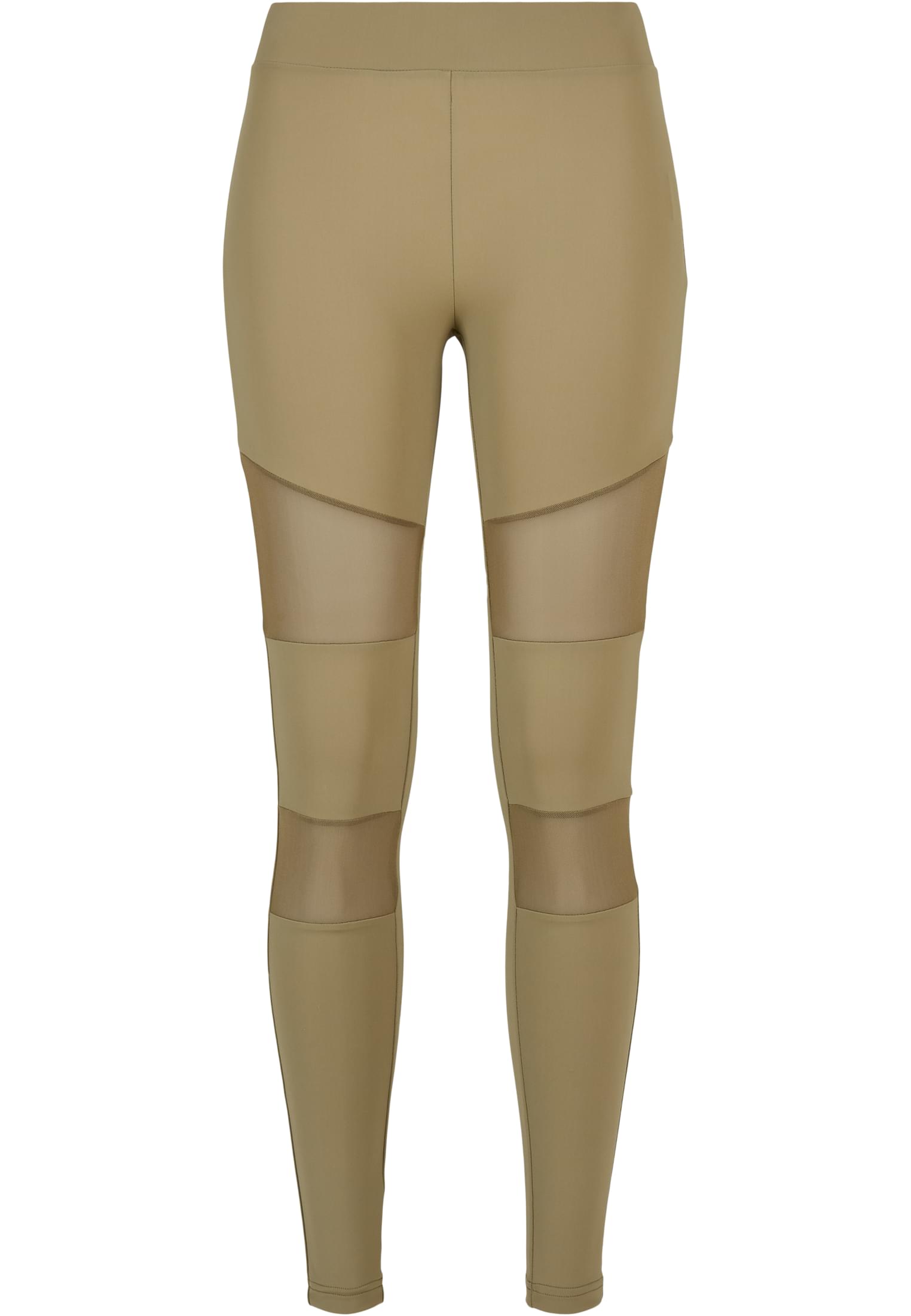 Ladies Tech Mesh Leggings khaki 3XL - variant image 5