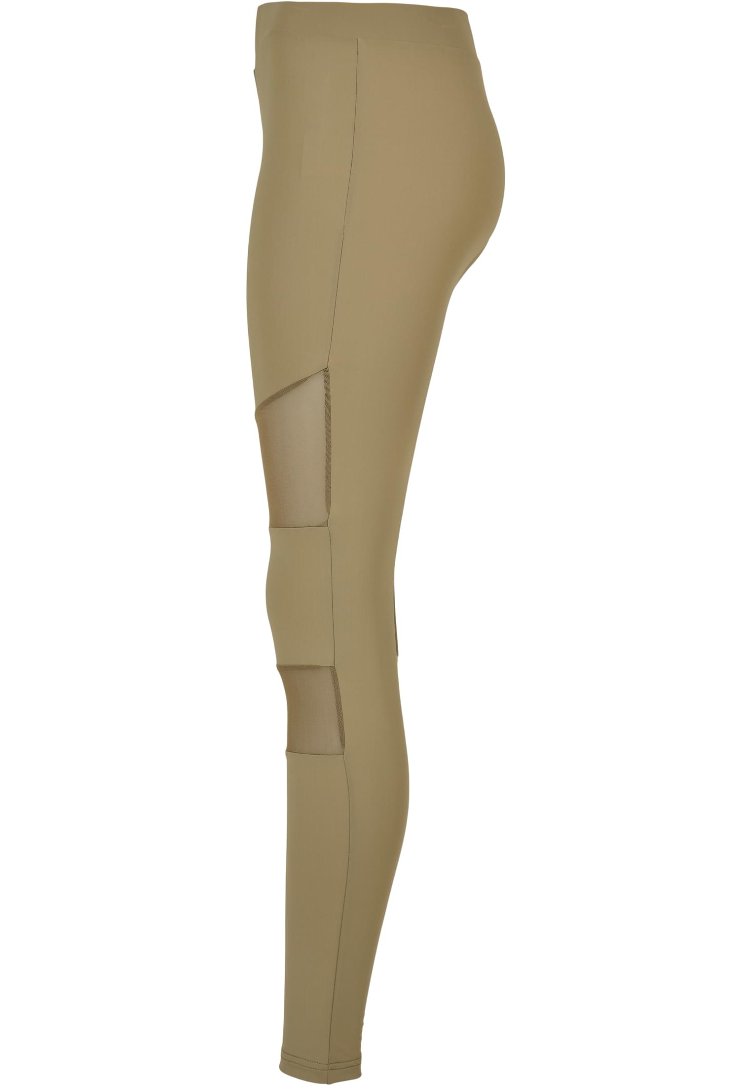 Ladies Tech Mesh Leggings khaki 3XL - variant image 6