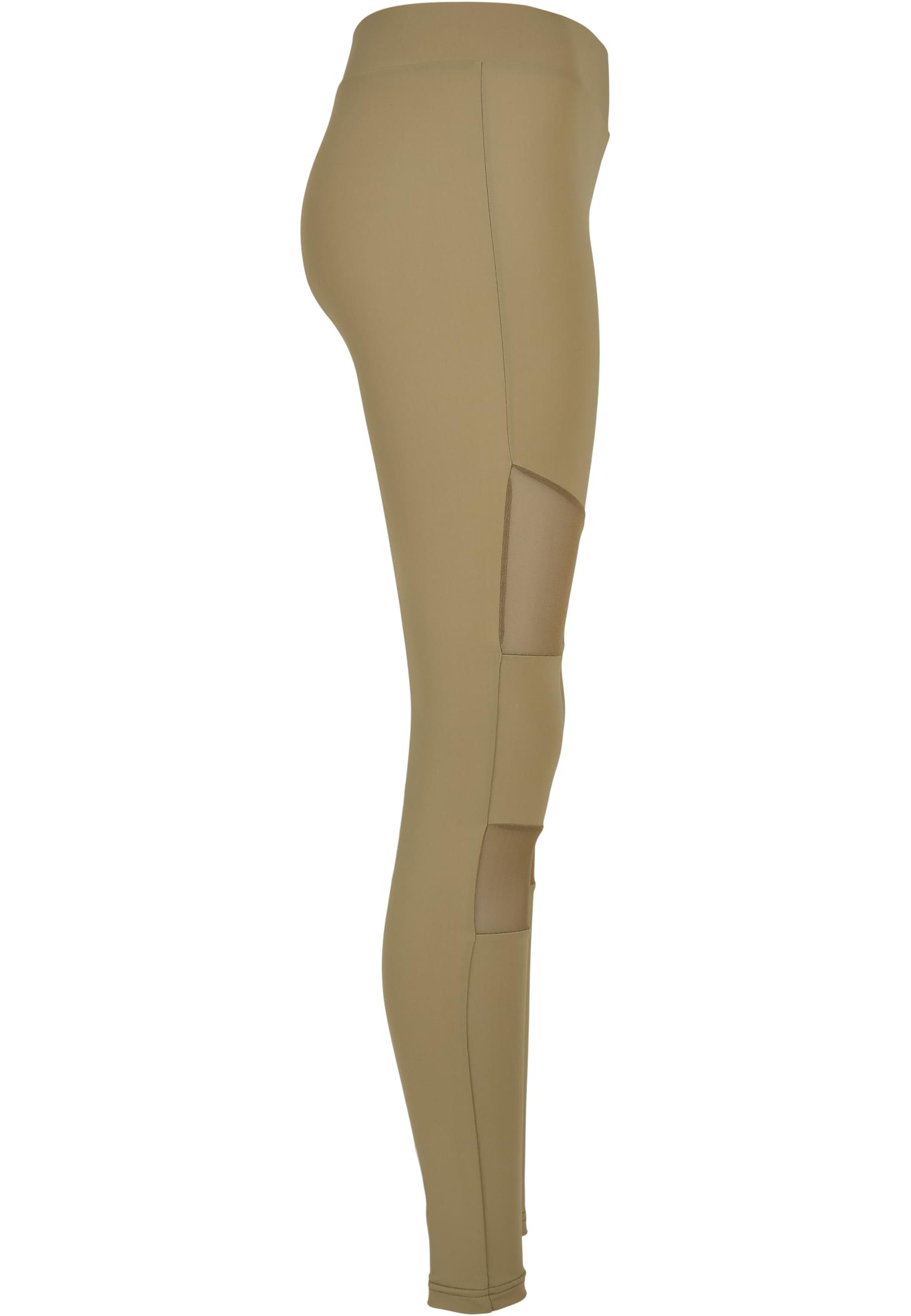 Ladies Tech Mesh Leggings khaki 3XL - variant image 8
