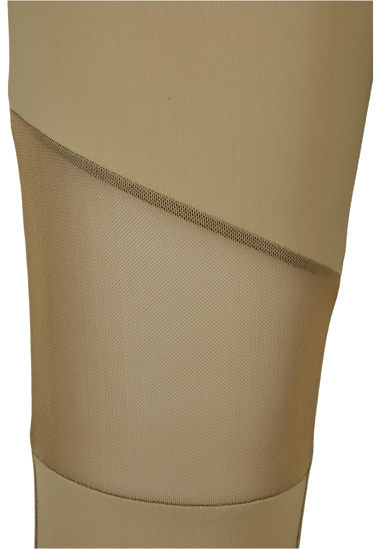 Ladies Tech Mesh Leggings khaki 3XL - variant image 9