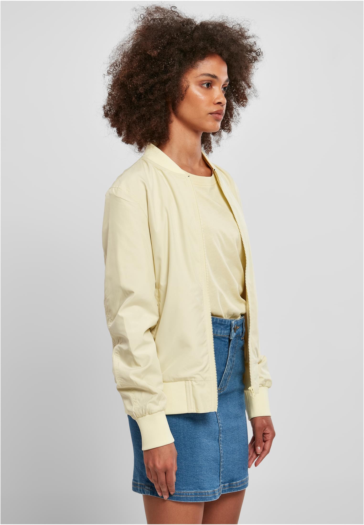 Ladies Light Bomber Jacket softyellow 3XL - variant image 3
