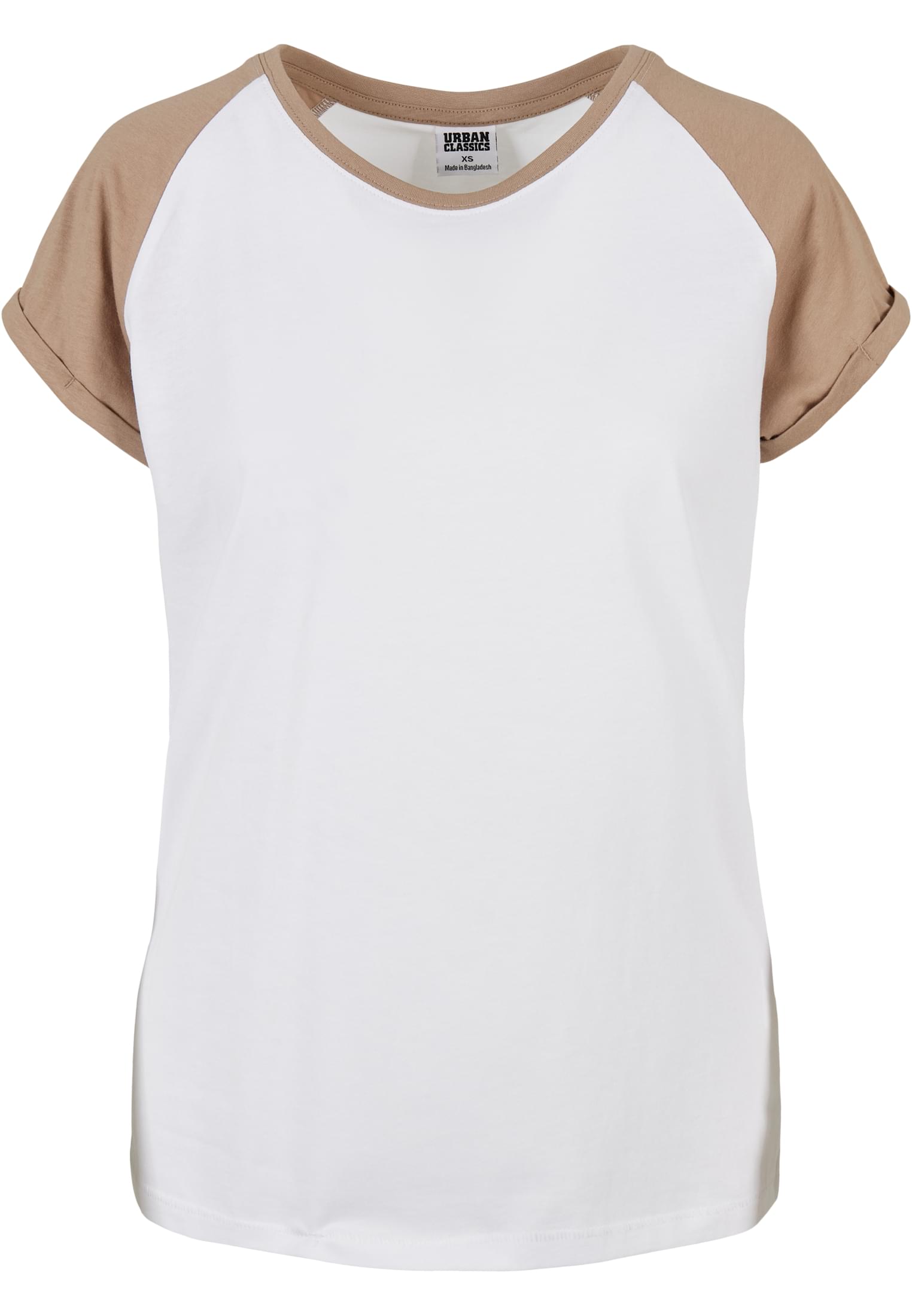 T-shirt contrastées femme Raglan blanc/softtaupe 3XL
 - variant image 5